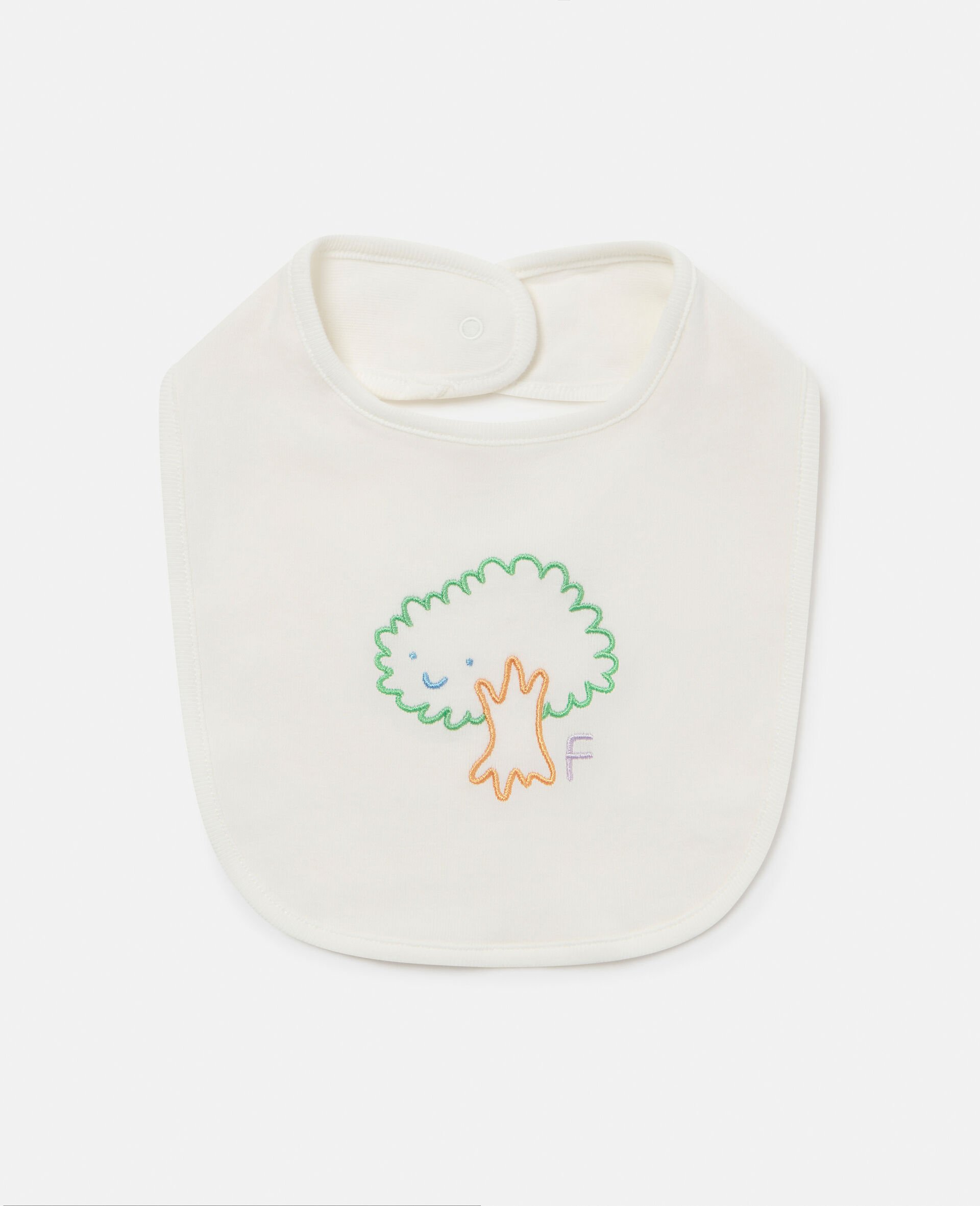 Embroidered Bib Set of 7-Cream-large Embroidered Bib Set of 7-Cream-large image number 1