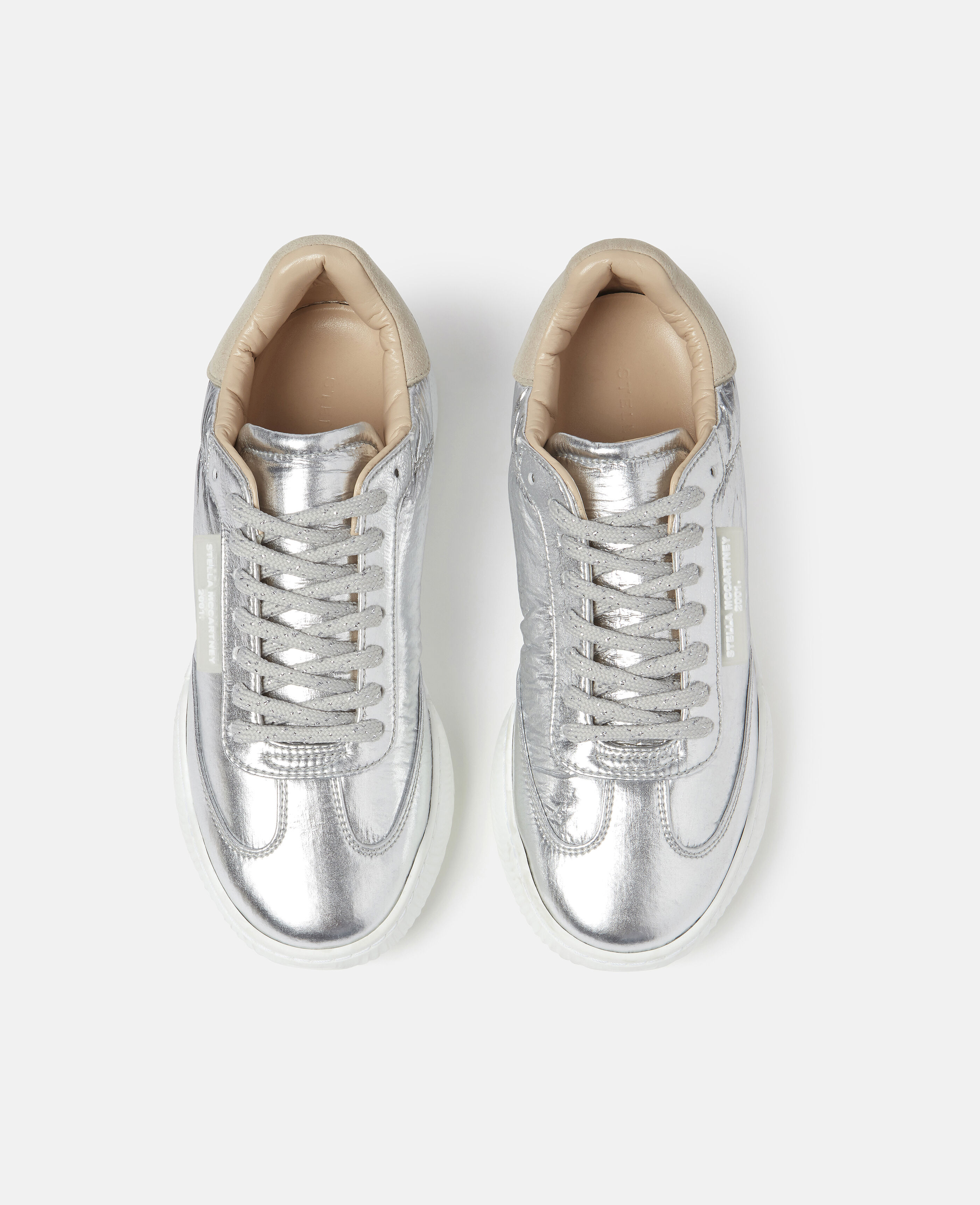 Stella mccartney store metallic sneakers