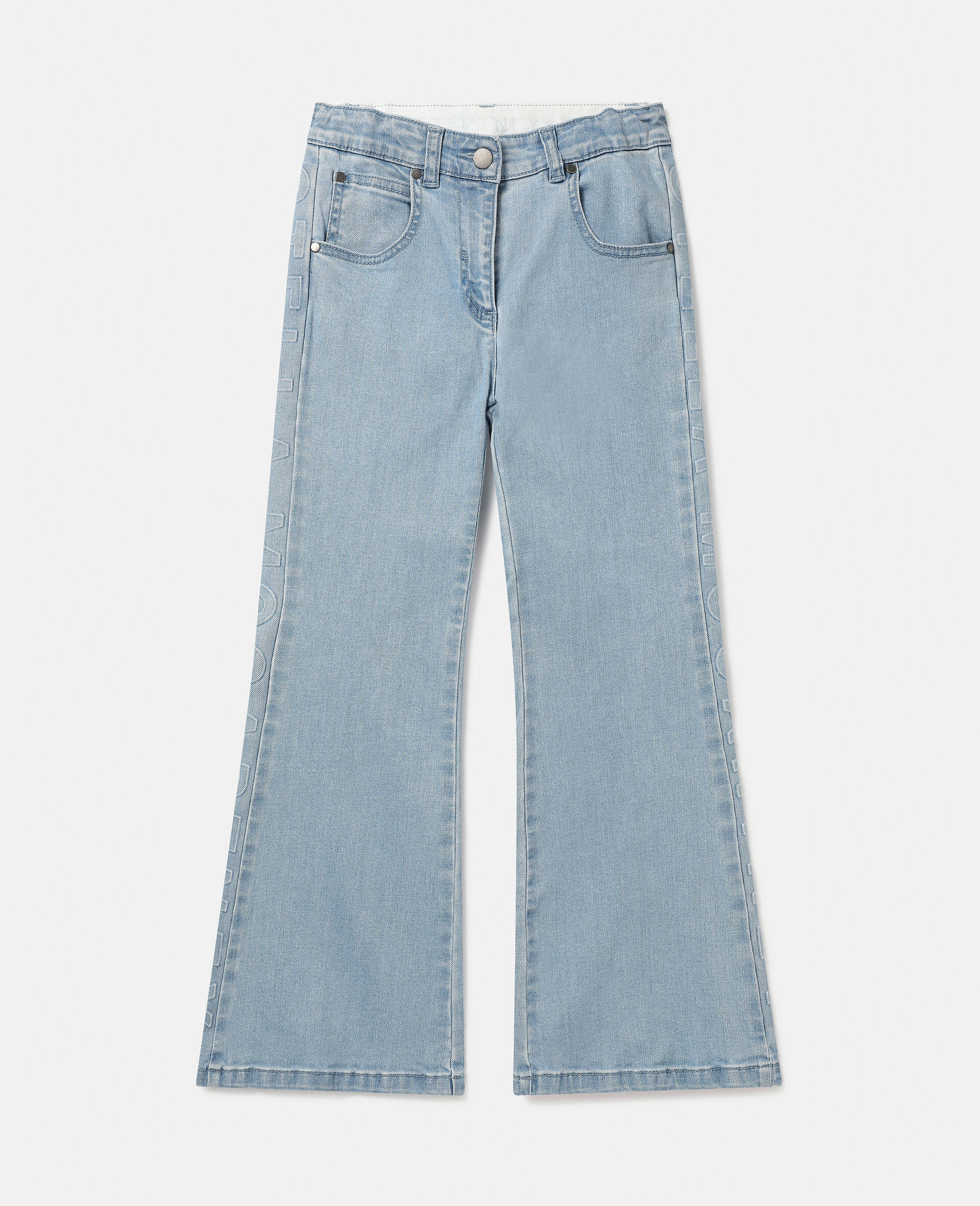 Wide Leg Jeans-Blu-medium