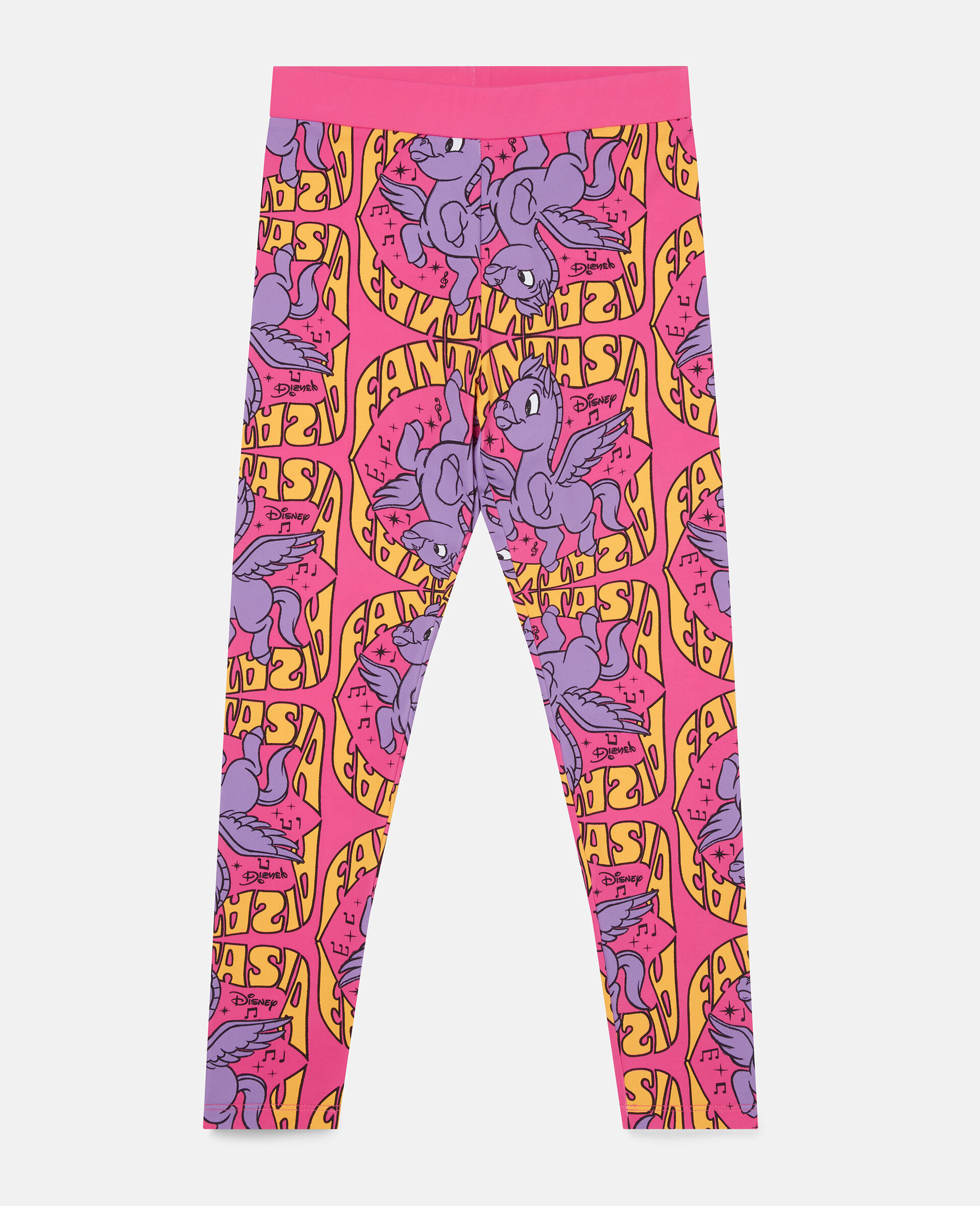 Fantasia Pegasus Print Jersey Leggings-Pink-large image number 0