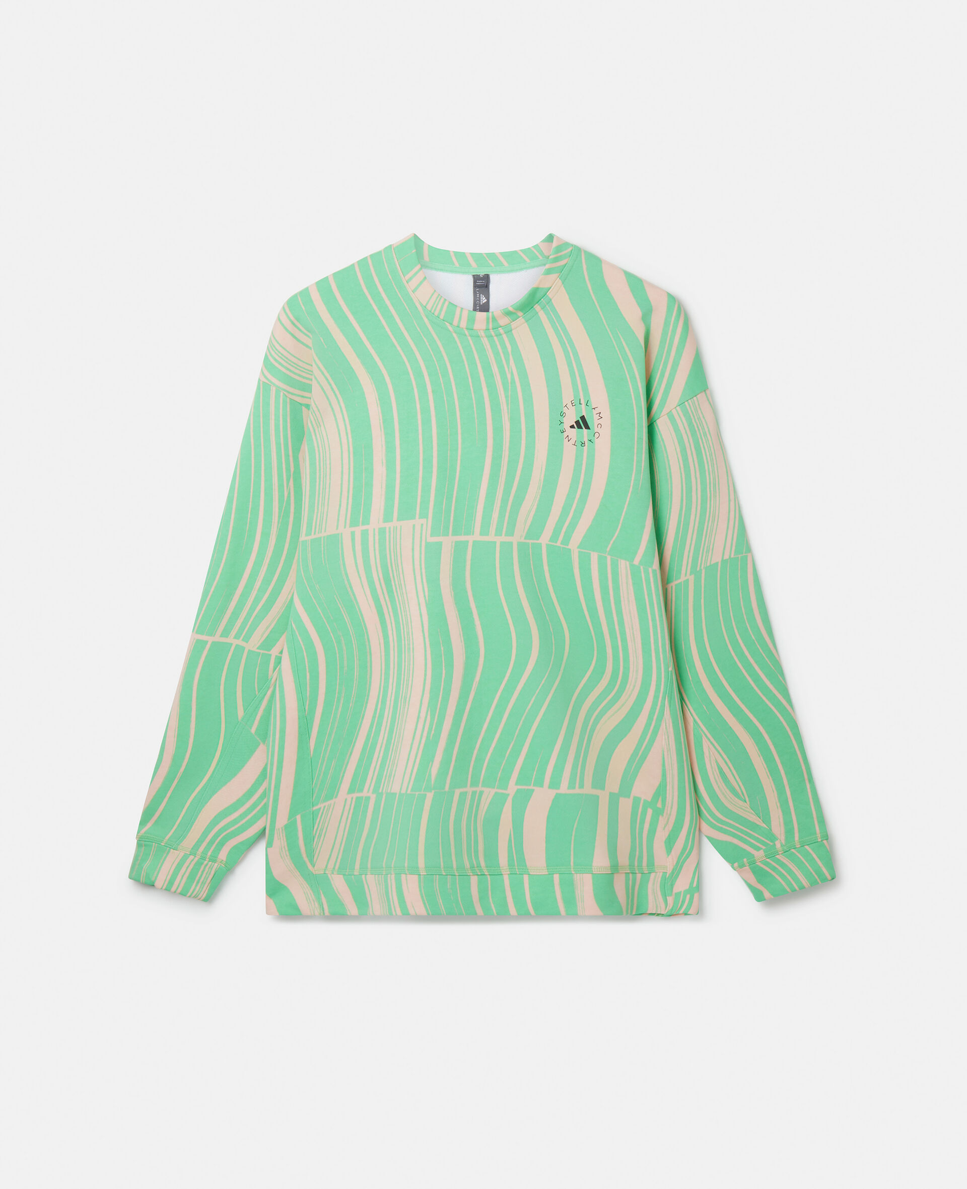TrueCasuals Hover Float Print Sweatshirt-Grey-large image number 0