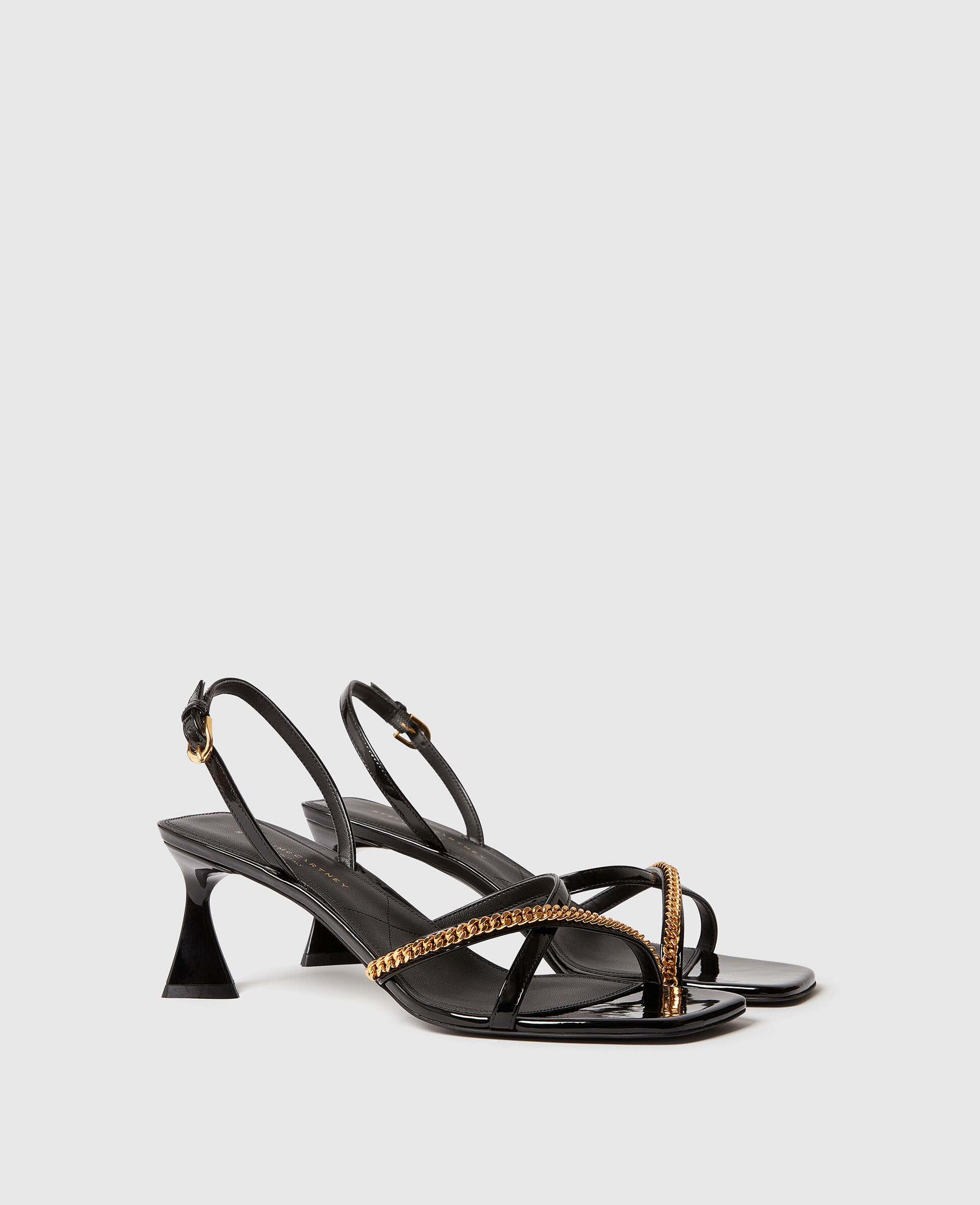 Elsa Patent Kitten Heels-Noir-medium