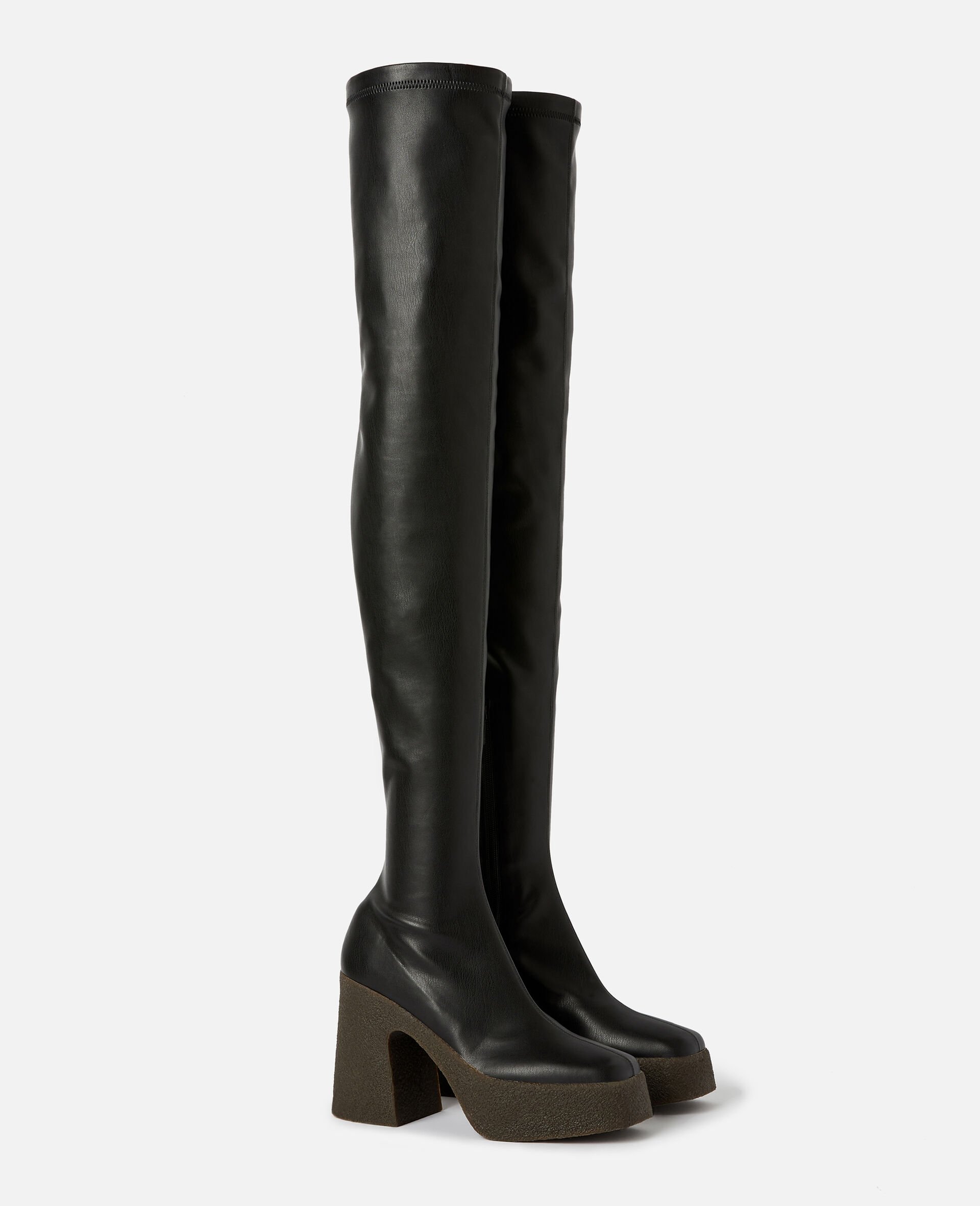 Skyla Above-The-Knee Boots-Black-large image number 1