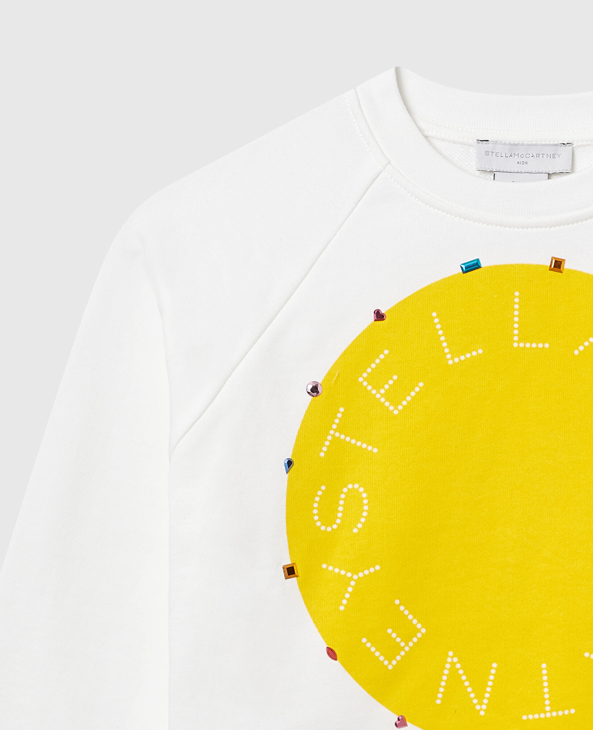 Logo Graphic Sweatshirt-Cream-large Logo Graphic Sweatshirt-Cream-large image number 3