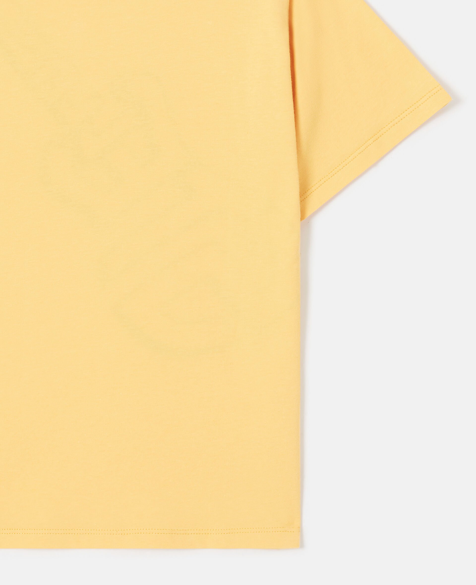 Guitar Graphic T-Shirt-Yellow-large image number 3