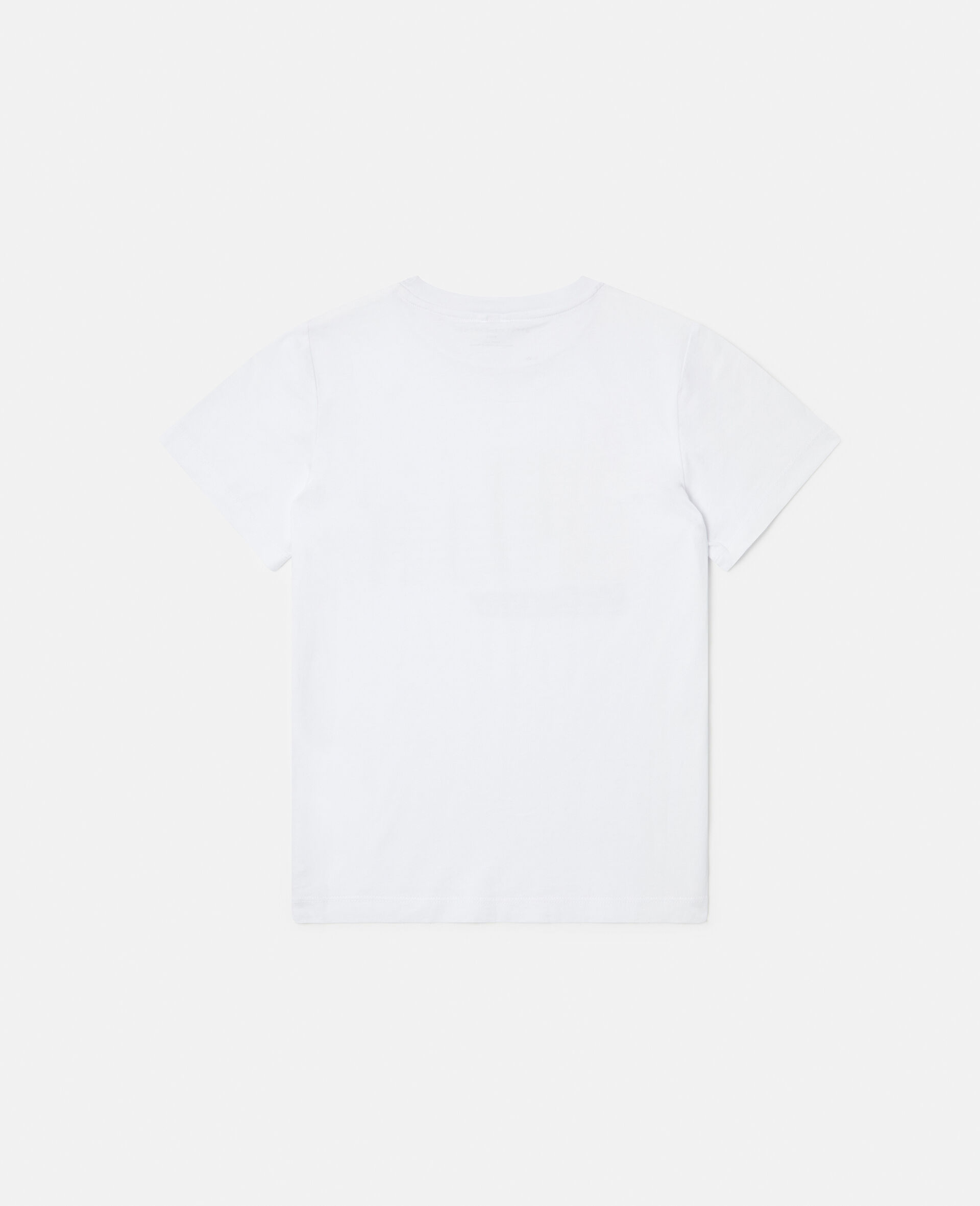 Rainbow Stella Logo Active T-Shirt-White-large image number 2