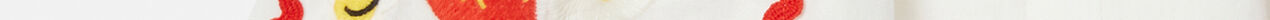 Strawberry Embroidered Scalloped Trim Skirt-Cream-medium
