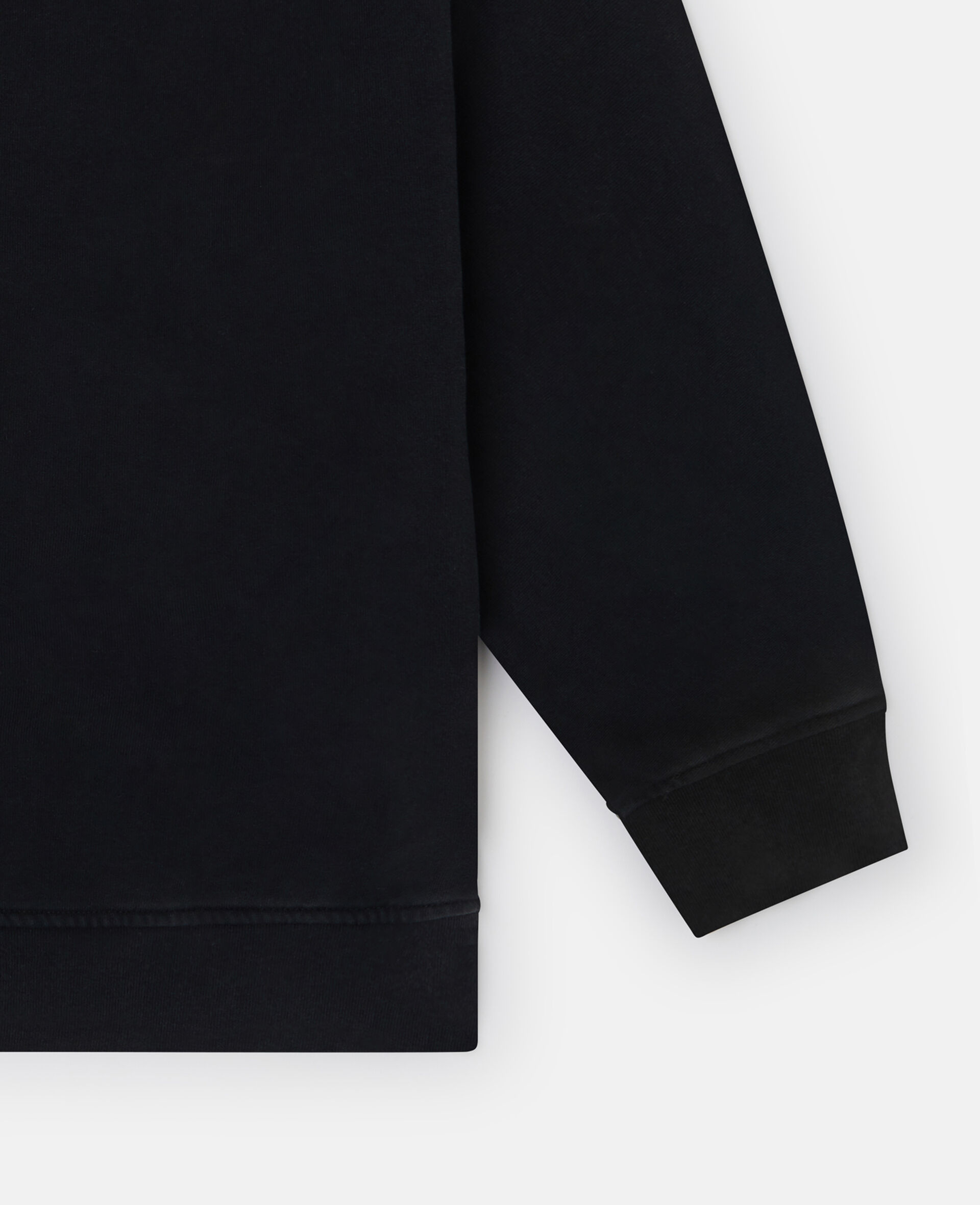 Logo Graphic Crewneck Sweatshirt-Black-large Logo Graphic Crewneck Sweatshirt-Black-large image number 3