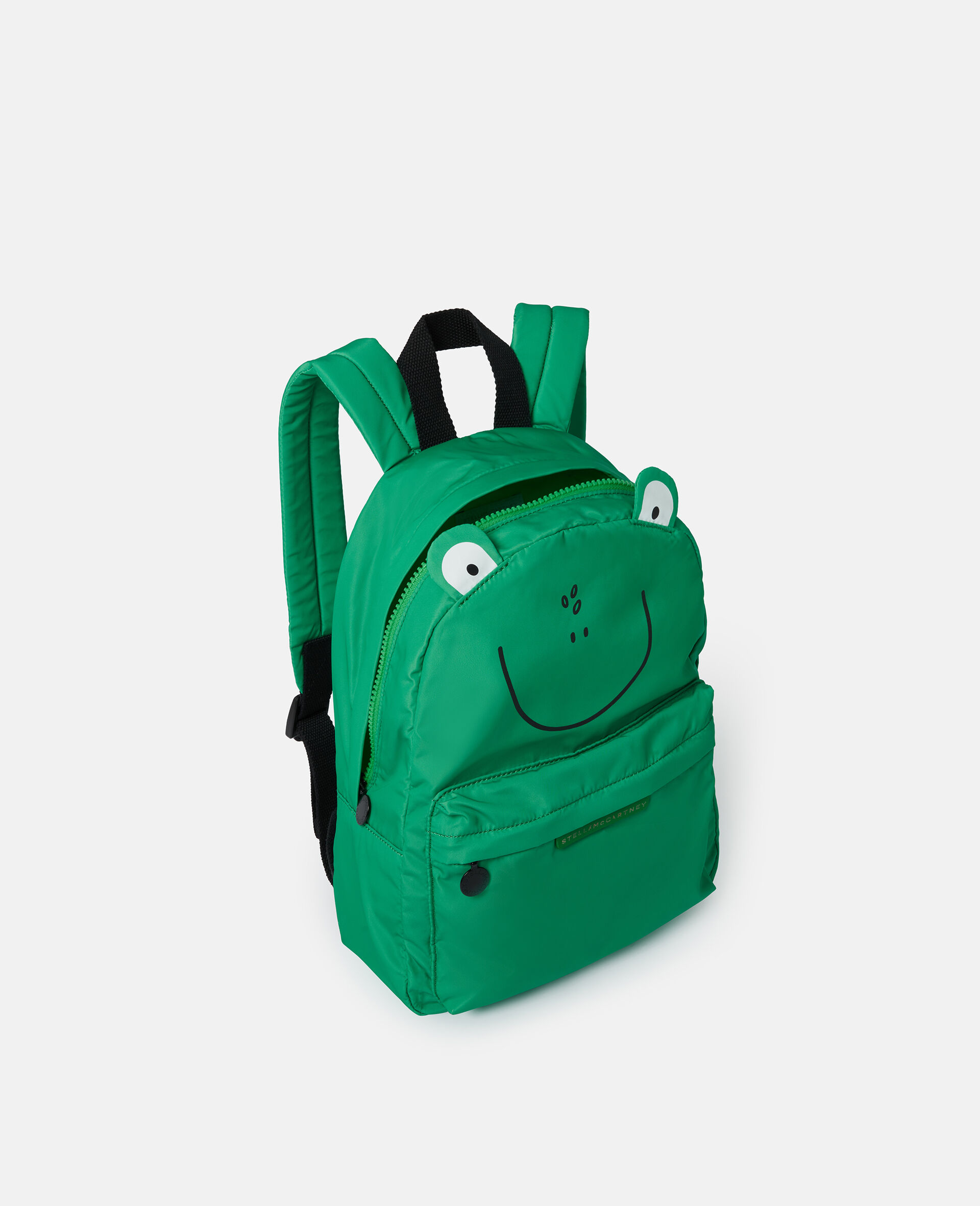 Frog Graphic Backpack-Green-large Frog Graphic Backpack-Green-large image number 3