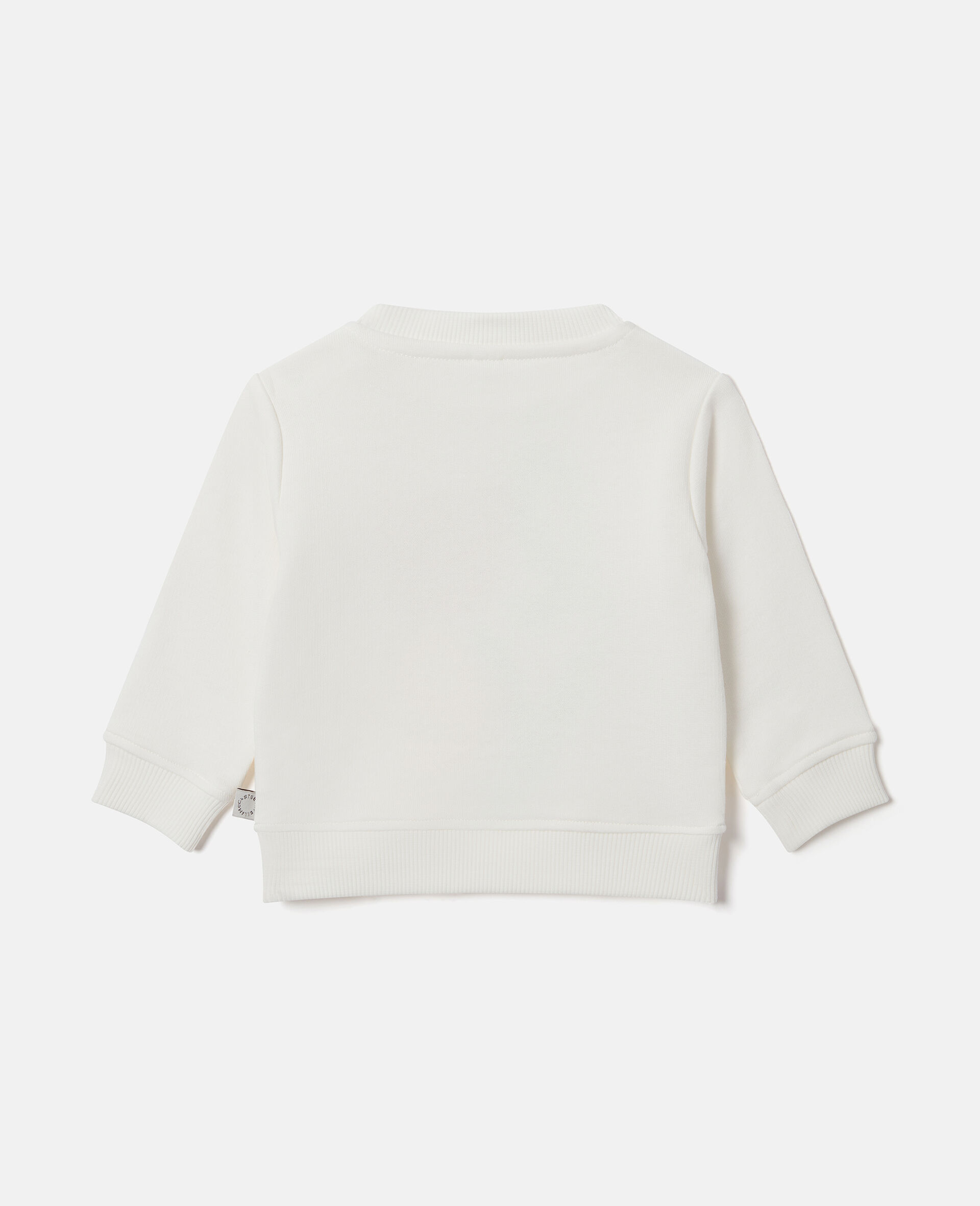 Love Graphic Sweatshirt-White-large image number 2