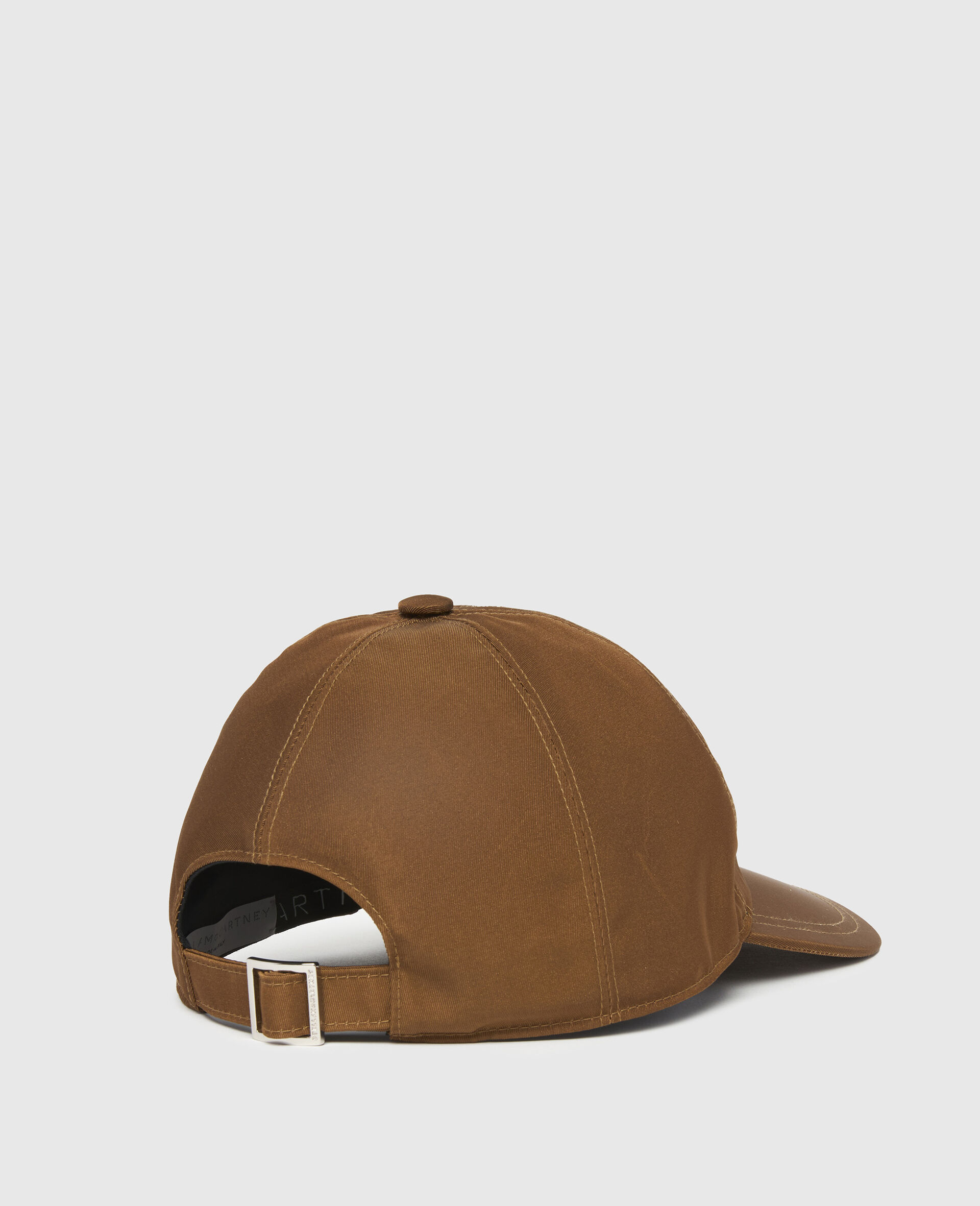 Logo Baseball Cap-Brown-medium