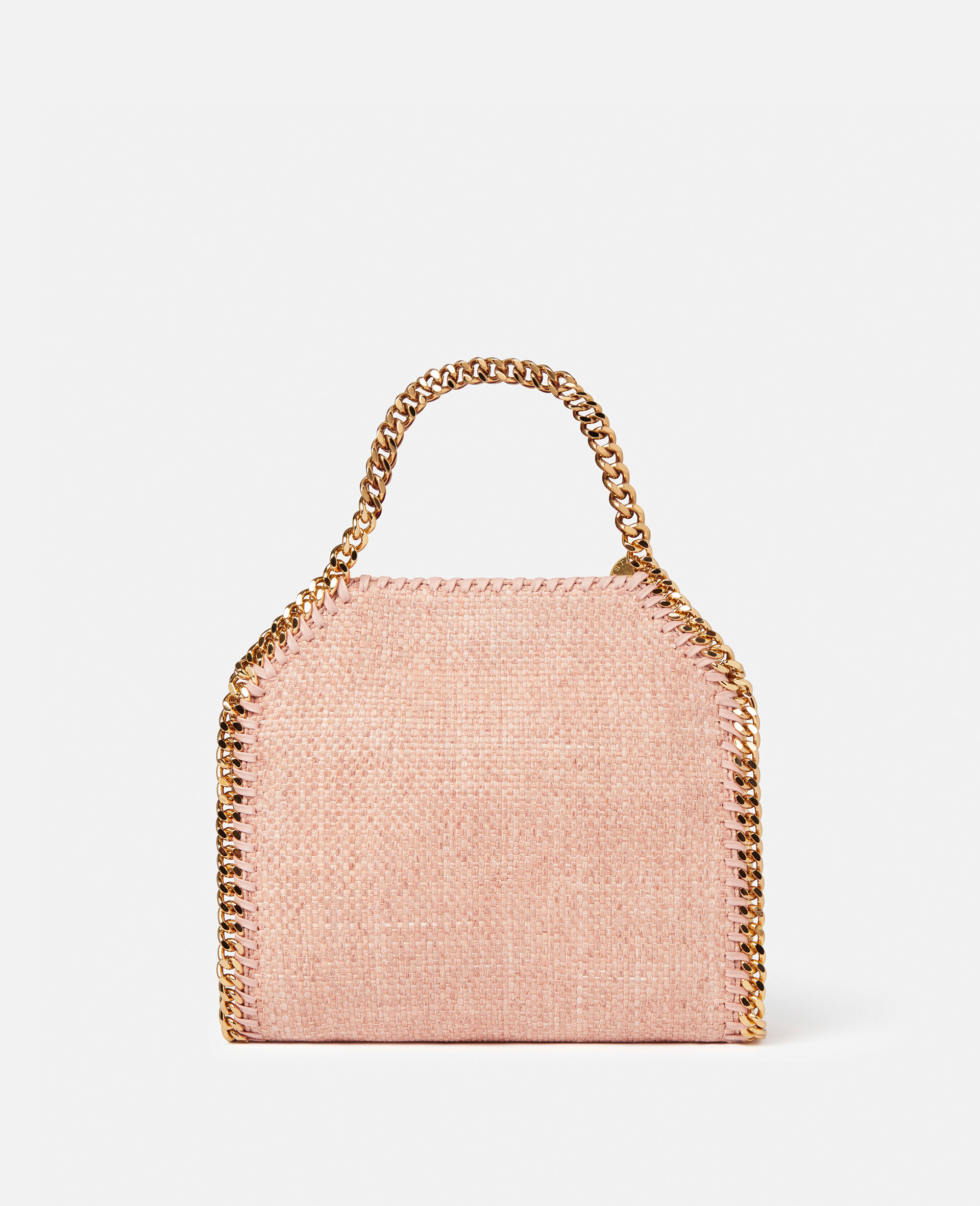 Falabella Mini Woven Raffia Tote-Blue-large image number 2