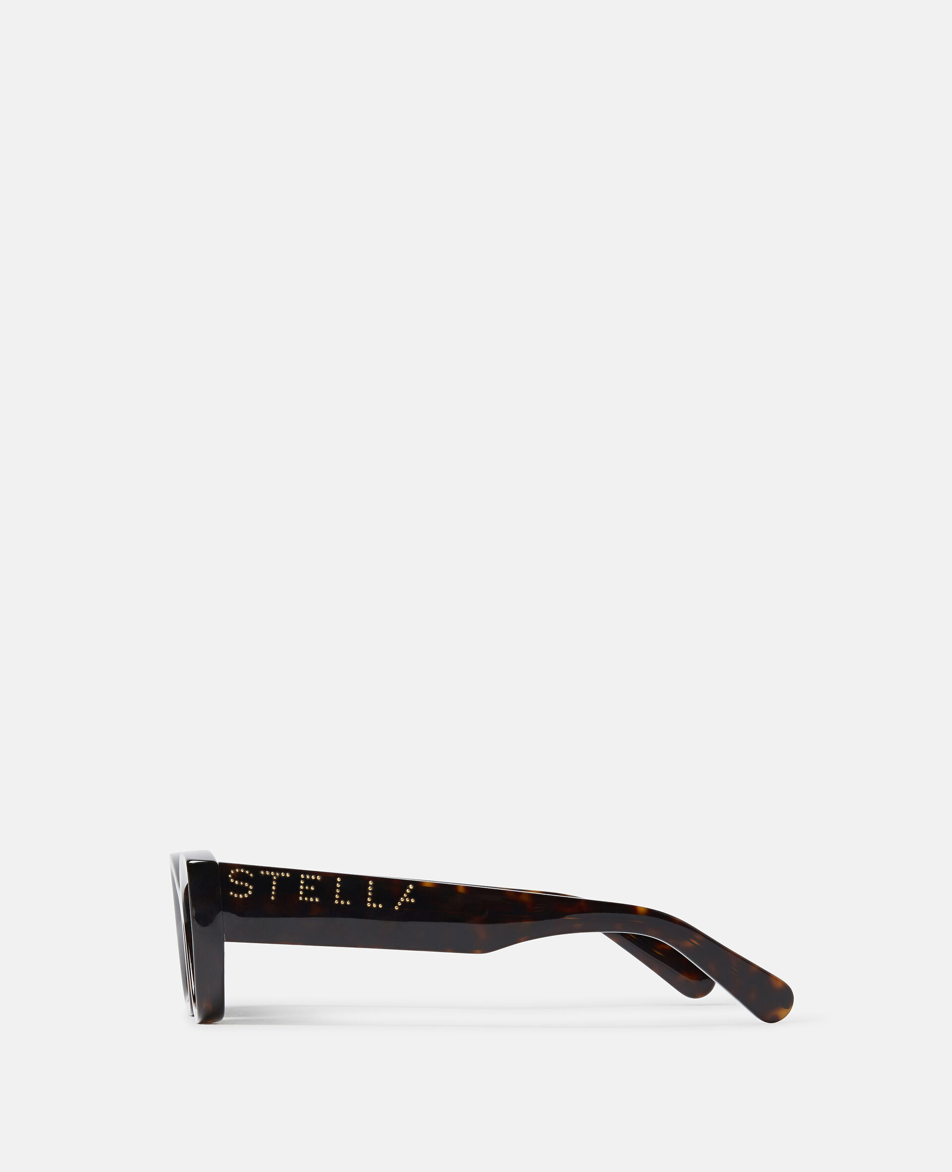 Logo Cat‐Eye Sunglasses-Black-large image number 2