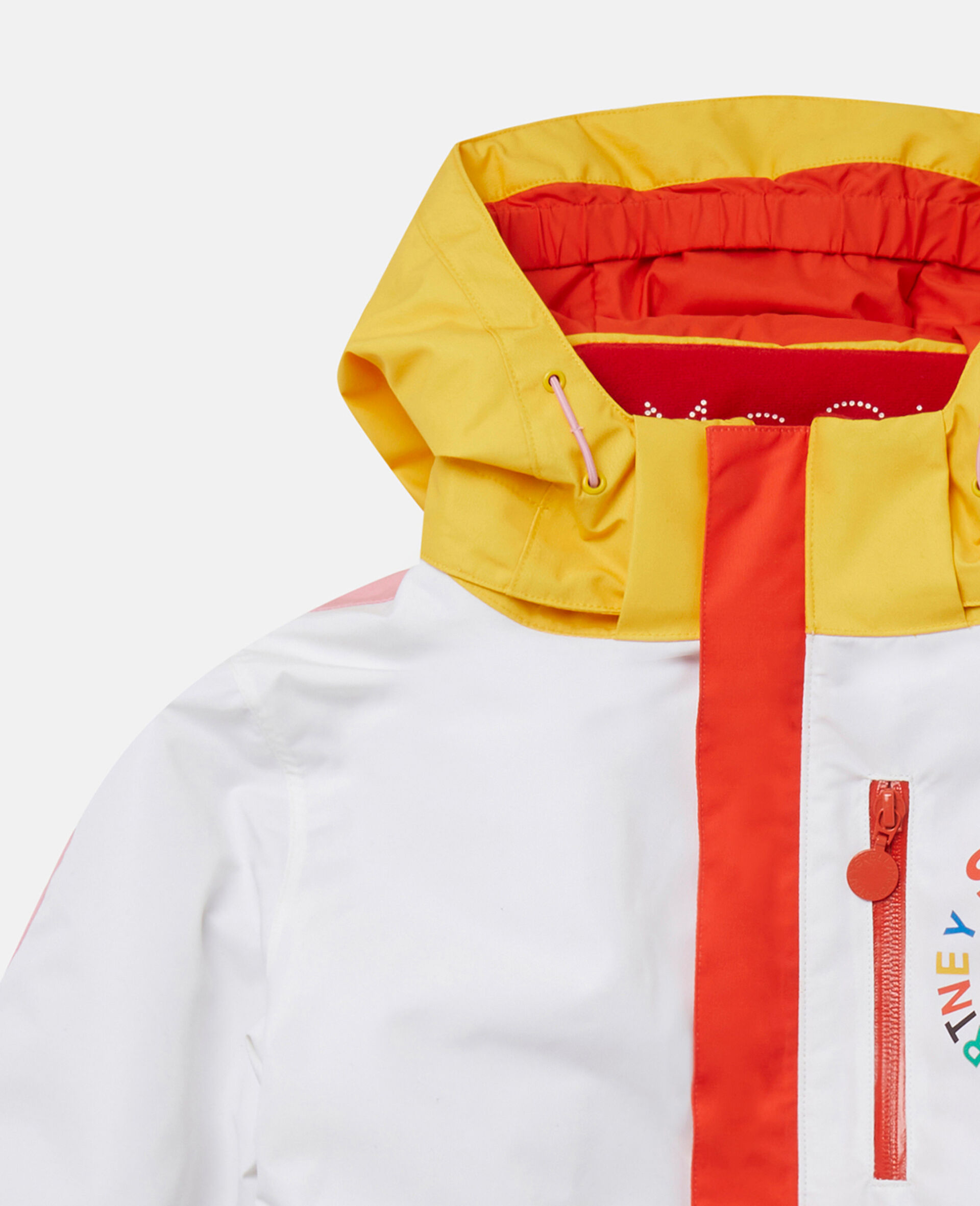 Colourblock Hooded Ski Jacket-Multicolour-large image number 1