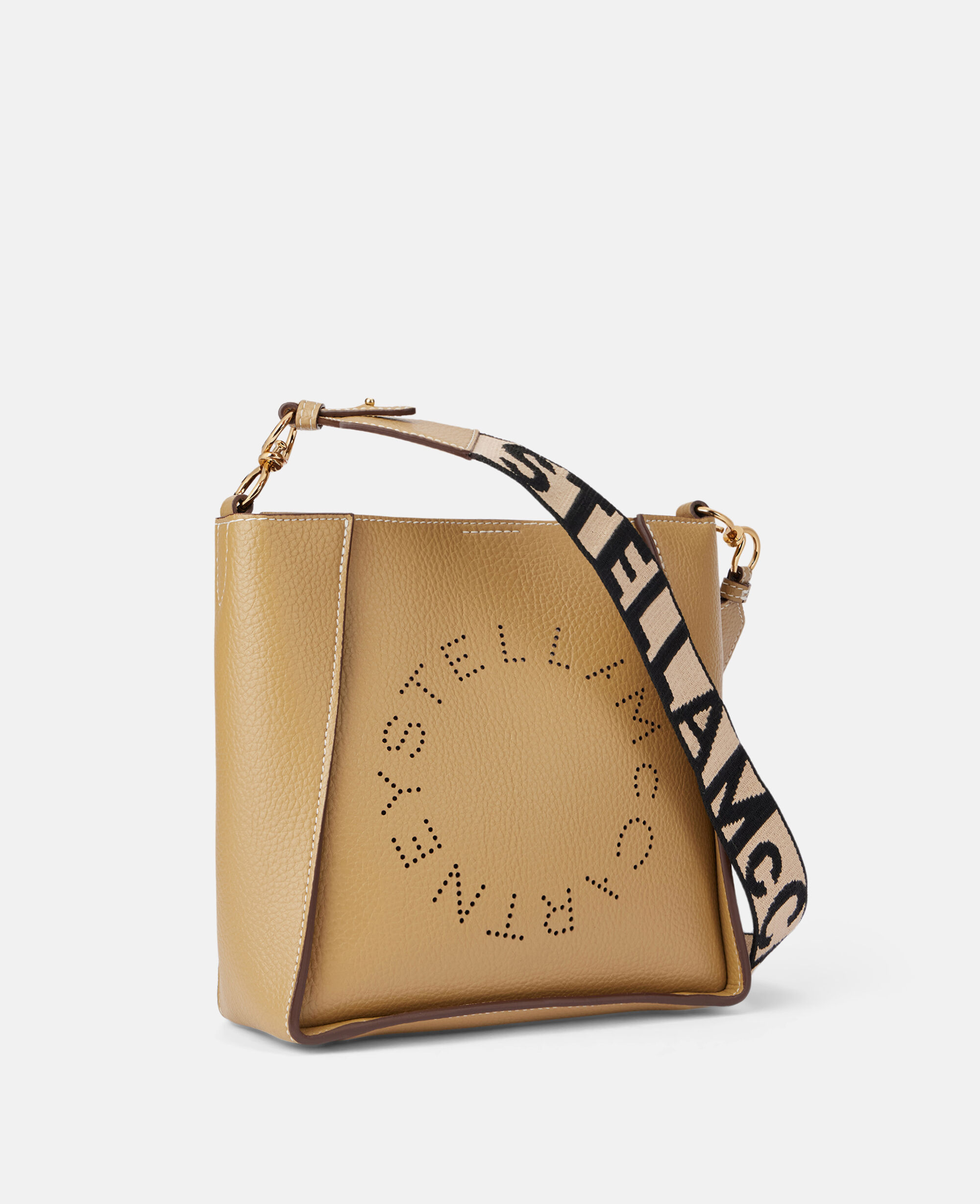 Women SAND Logo Square Crossbody Bag | Stella McCartney US