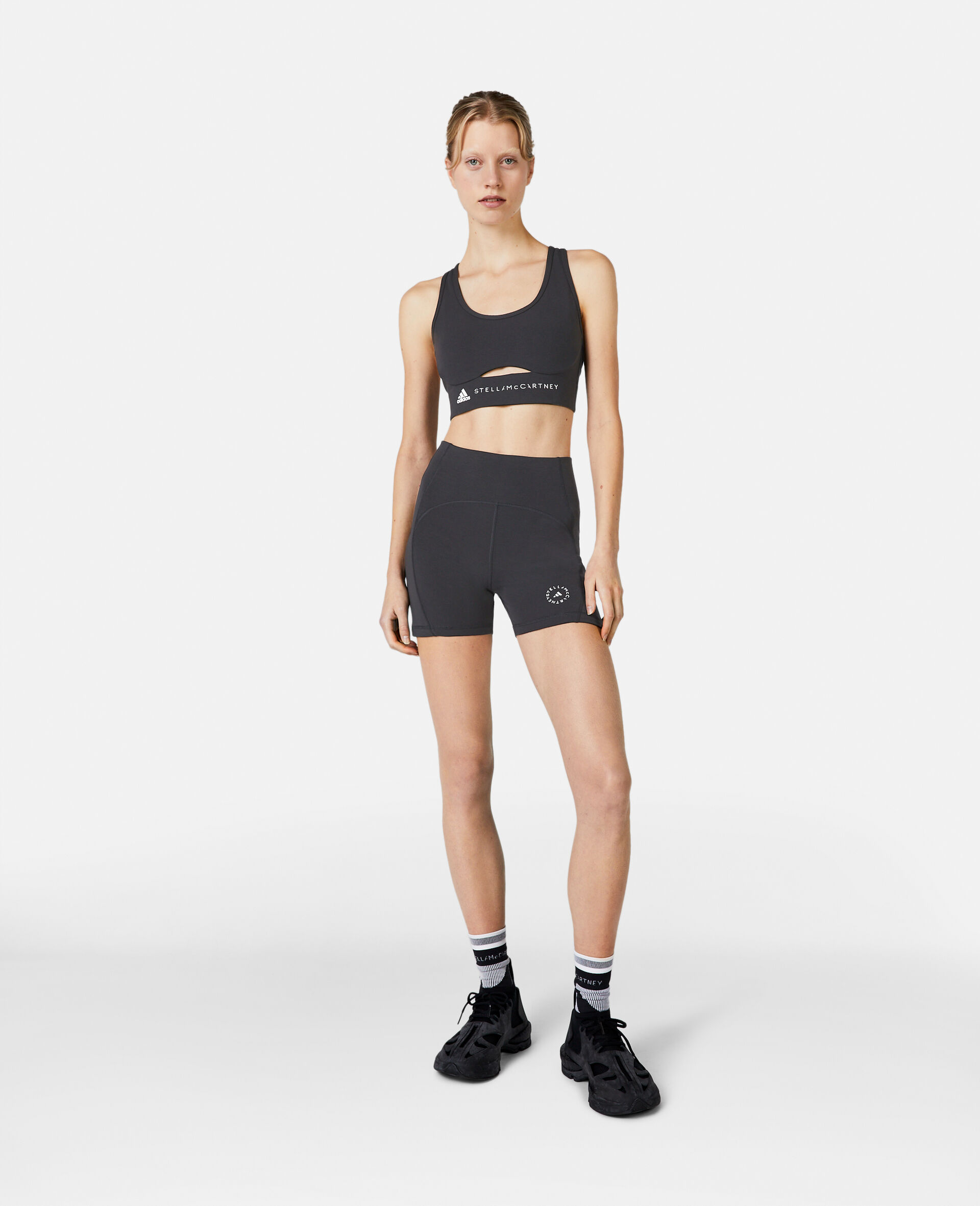 TrueStrength Medium Support Yoga Sports Bra-Black-large image number 1
