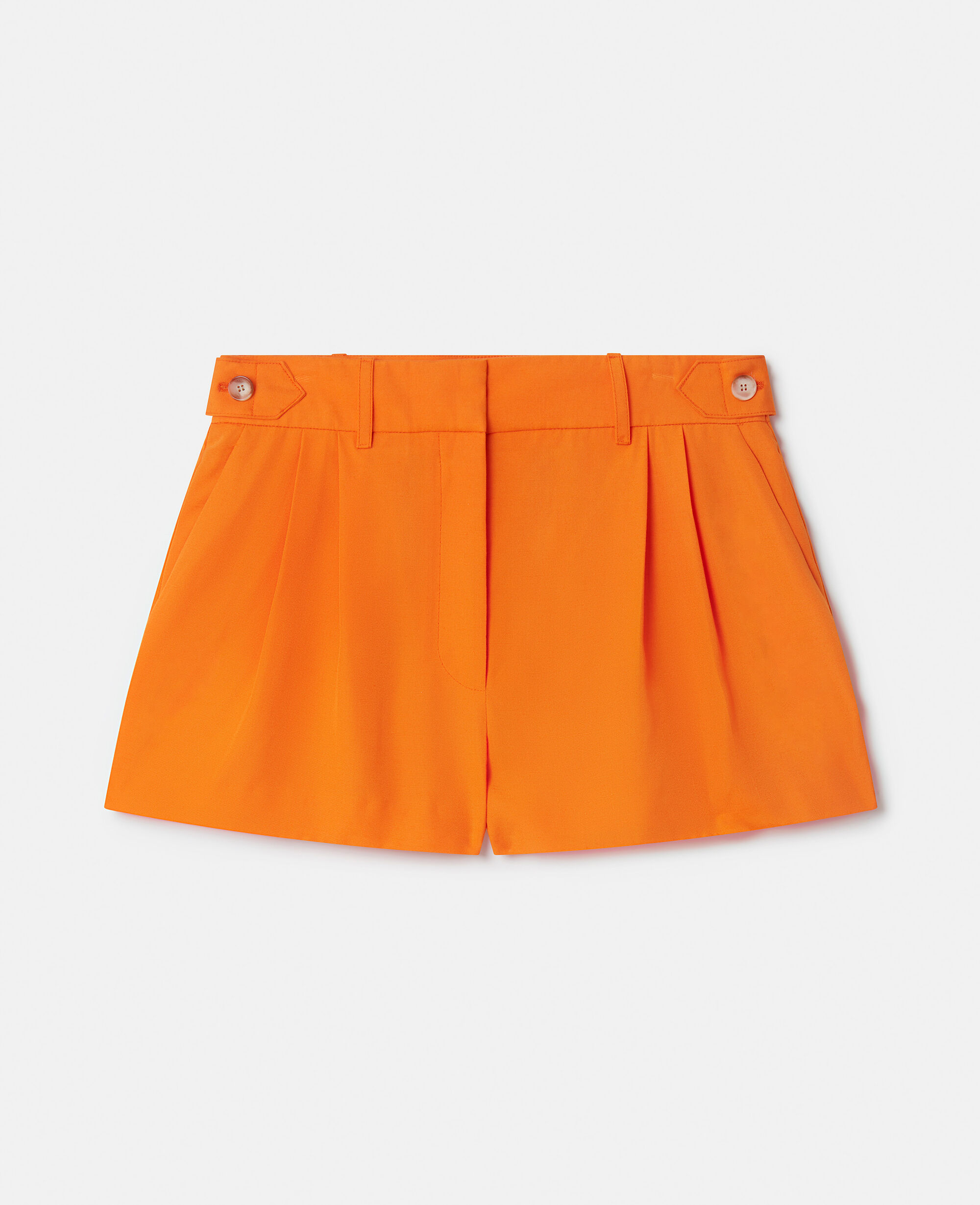 Orange tailored best sale shorts