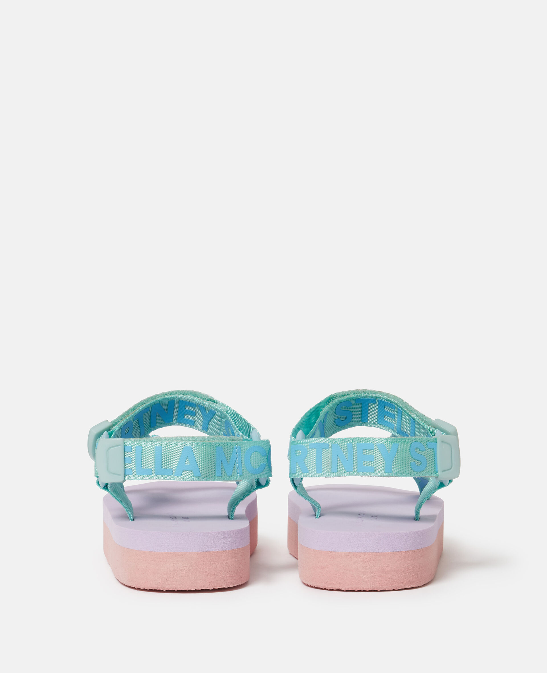 双色厚底凉鞋-Multicolored-large image number 2