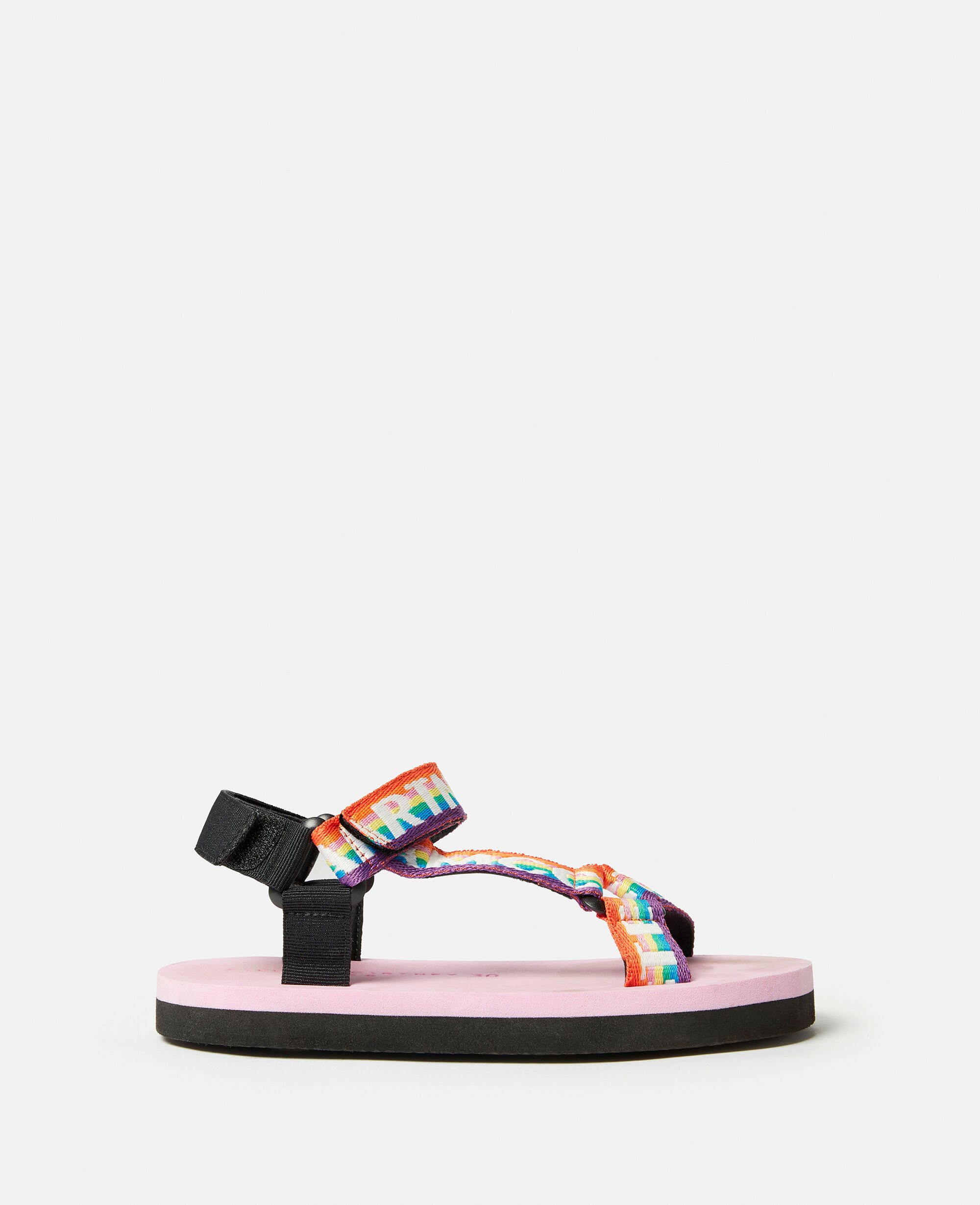 Sandals with rainbow logo new arrivals