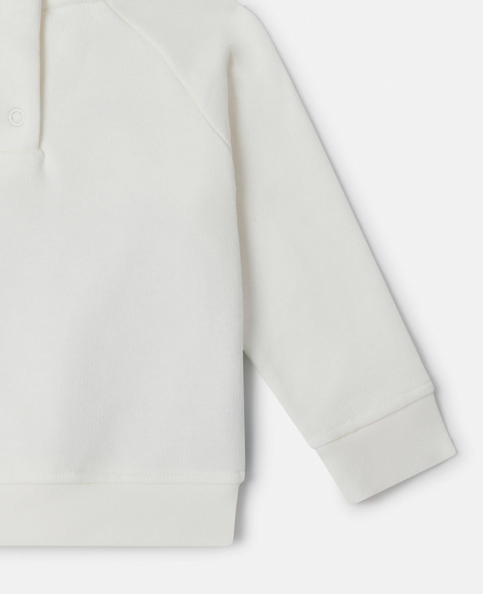 Frog Graphic Long Sleeve T-Shirt-Cream-large image number 3