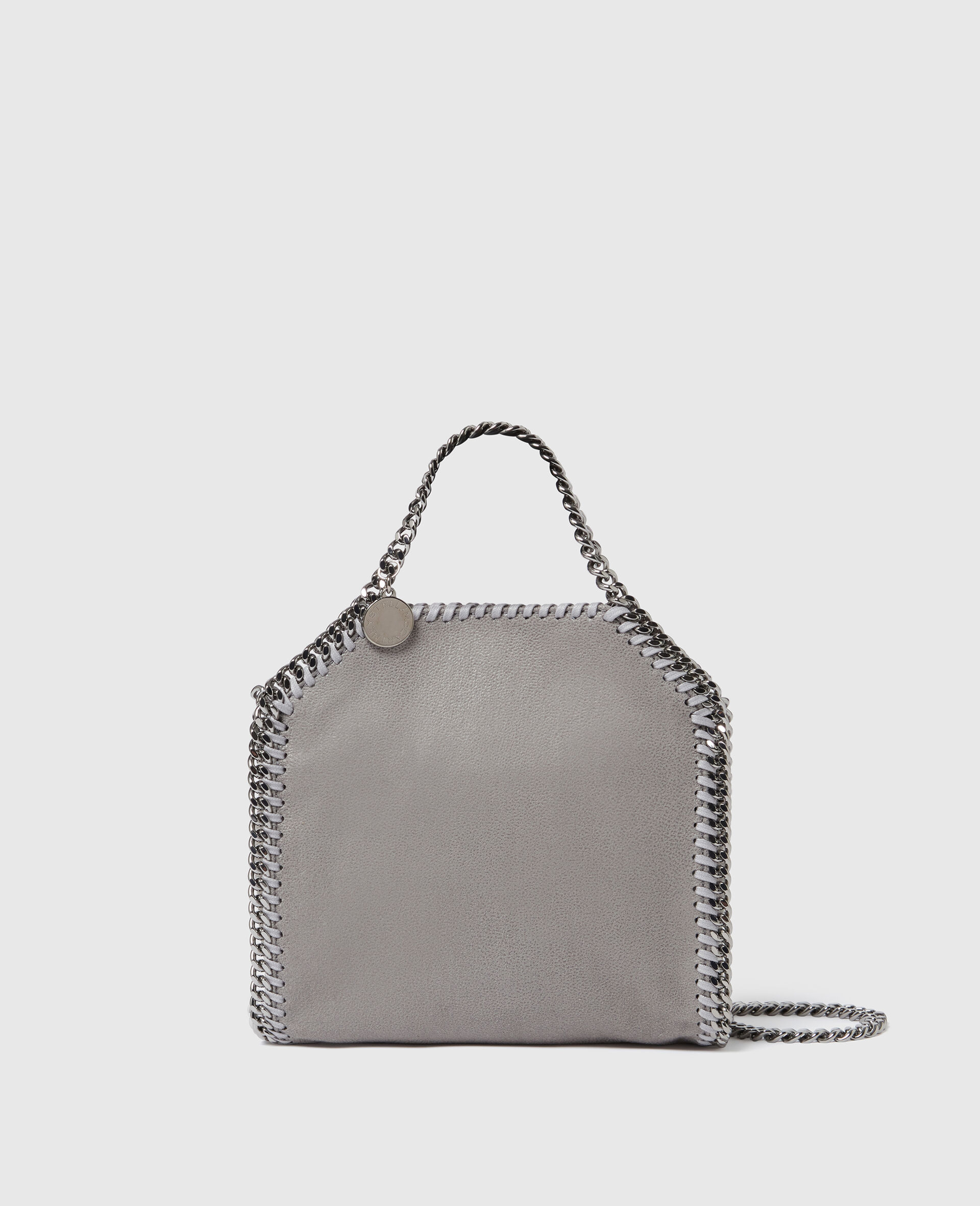 Falabella Tiny Tote Bag-Grey-medium
