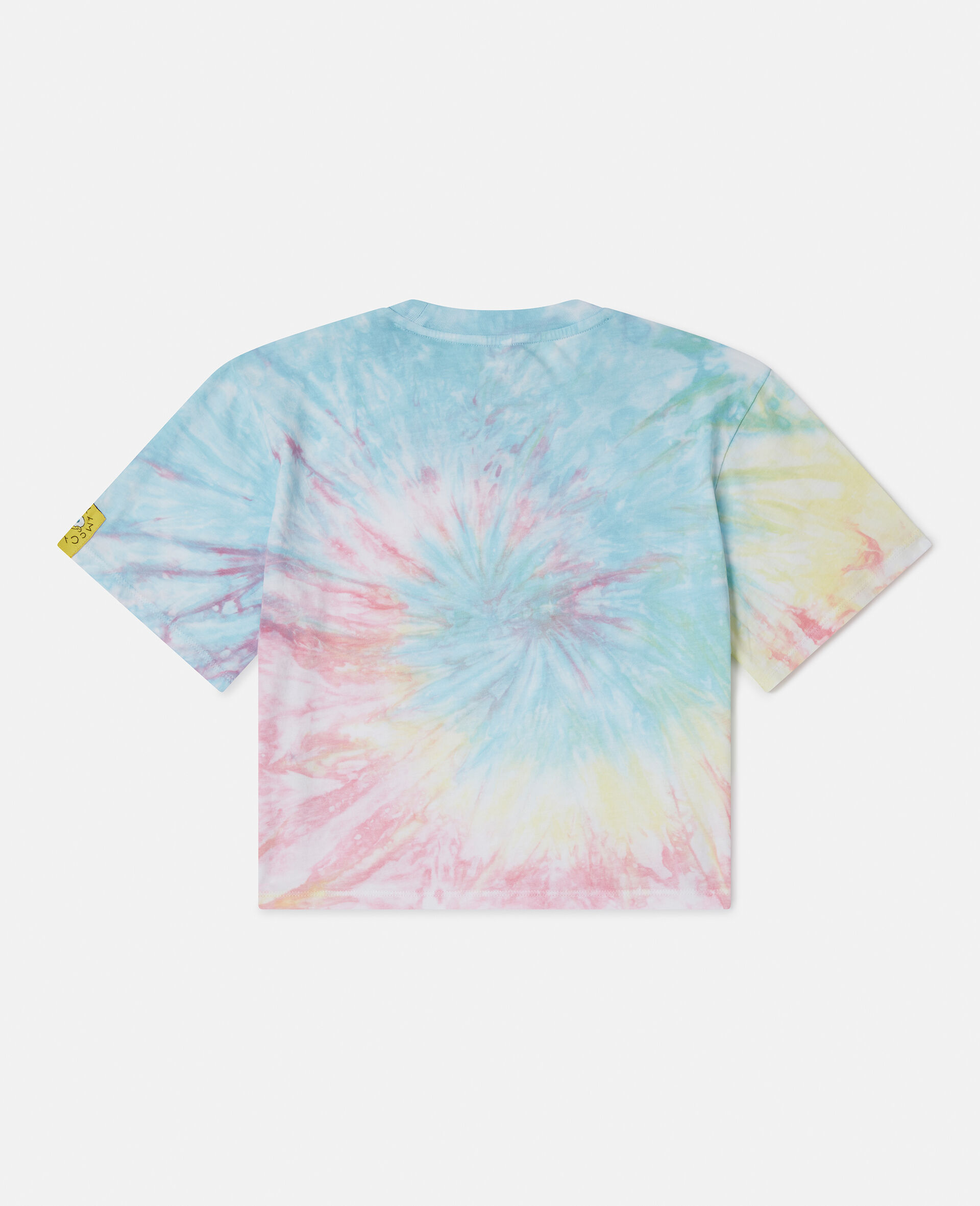 海绵宝宝图案扎染T恤-Multicolored-large image number 2