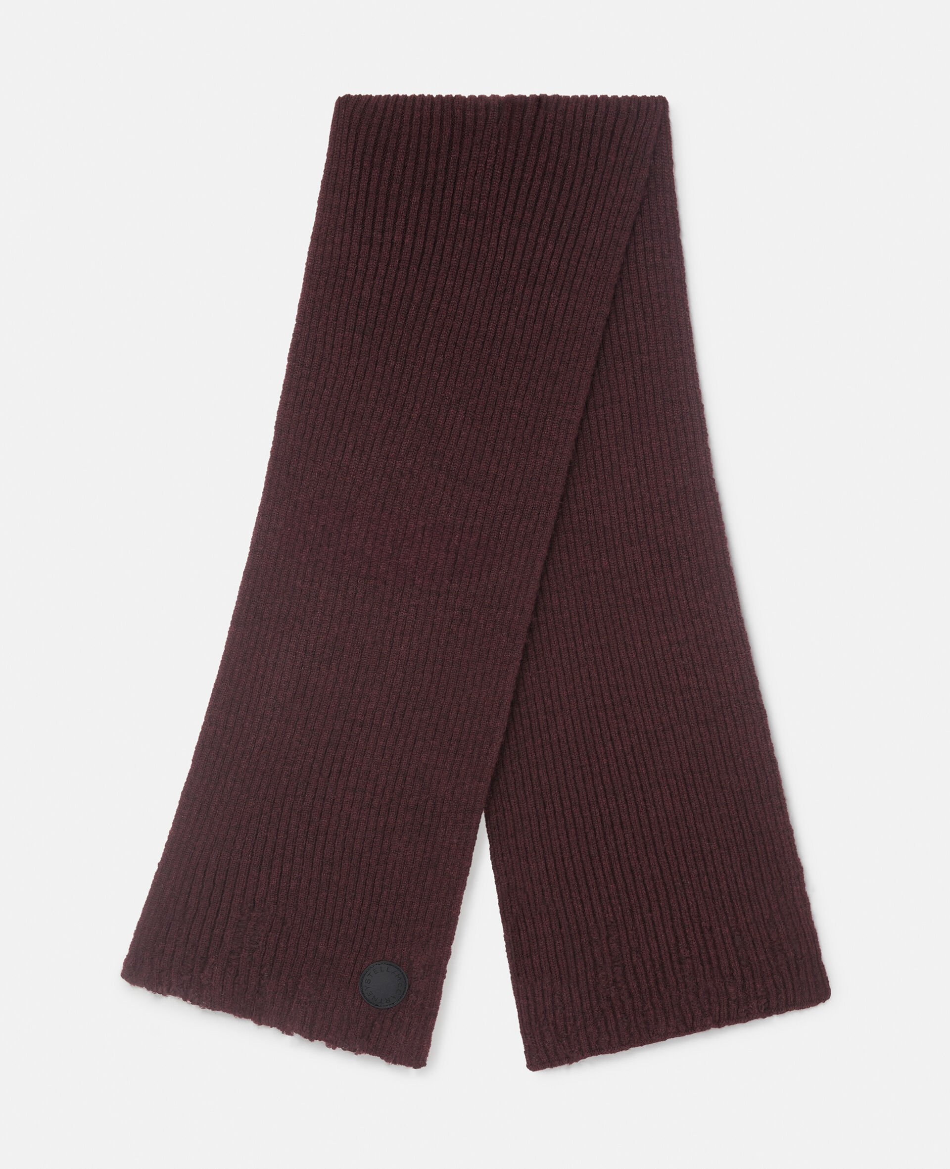 Distressed Chunky Scarf-Grey-large Distressed Chunky Scarf-Grey-large image number 0