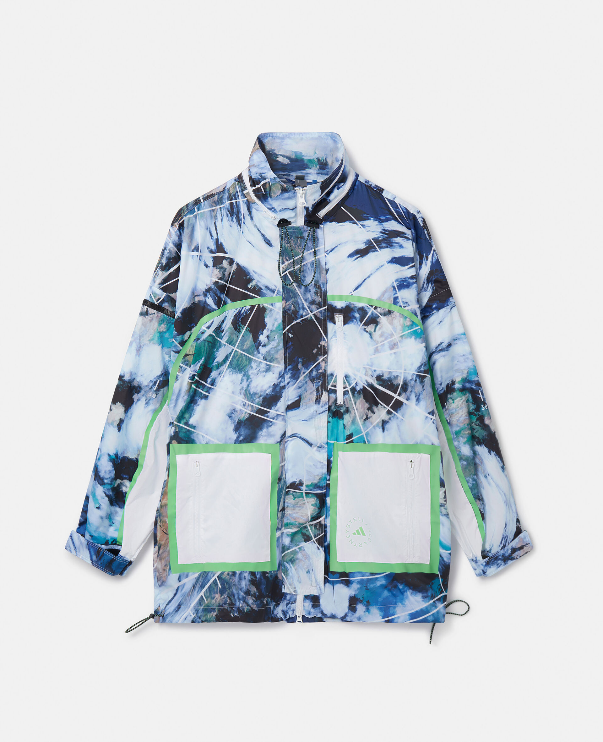 TrueNature Hover Float Print Packable Jacket-Multicolour-large image number 0