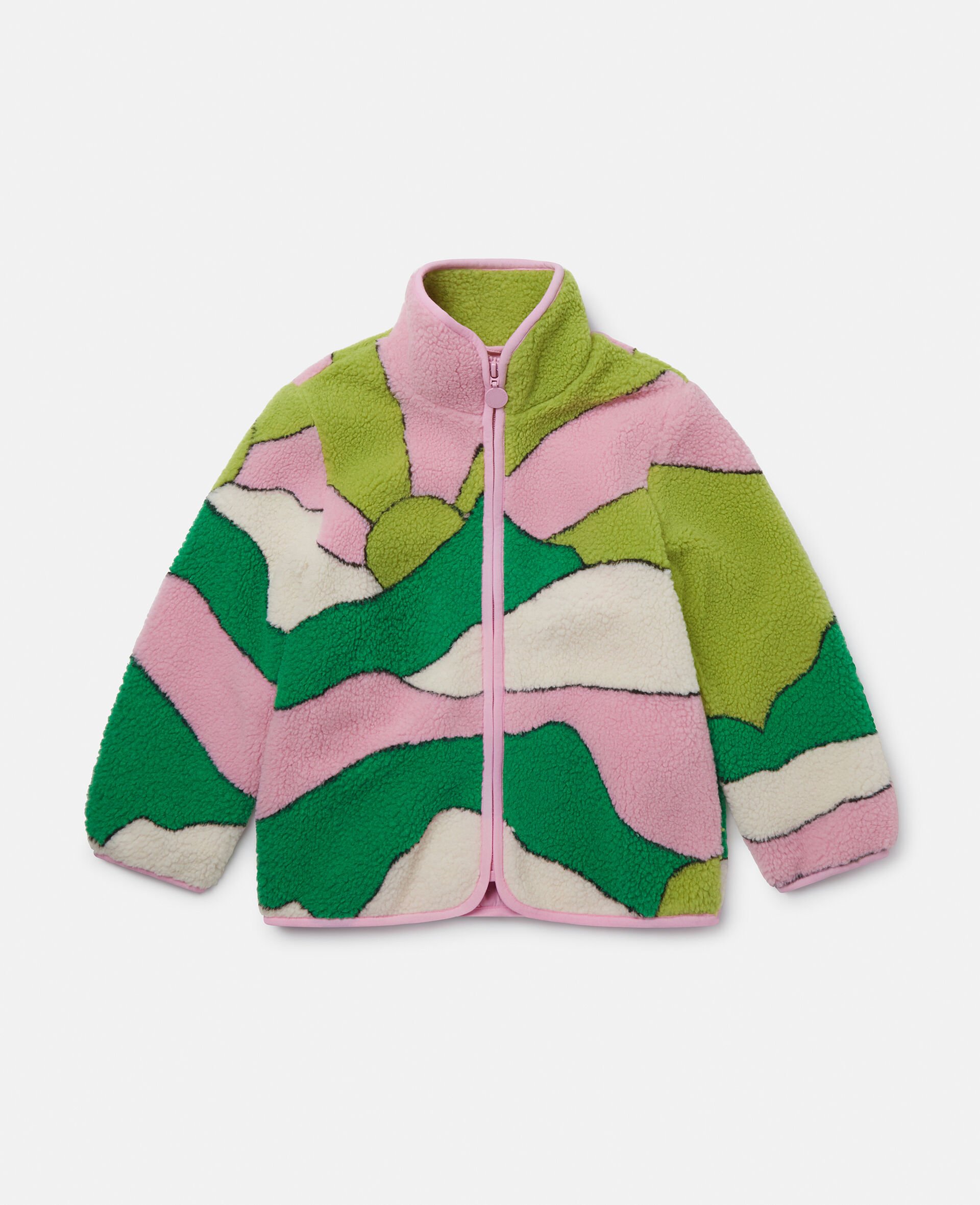 Sunrise Scene Fleece-Multicolour-medium