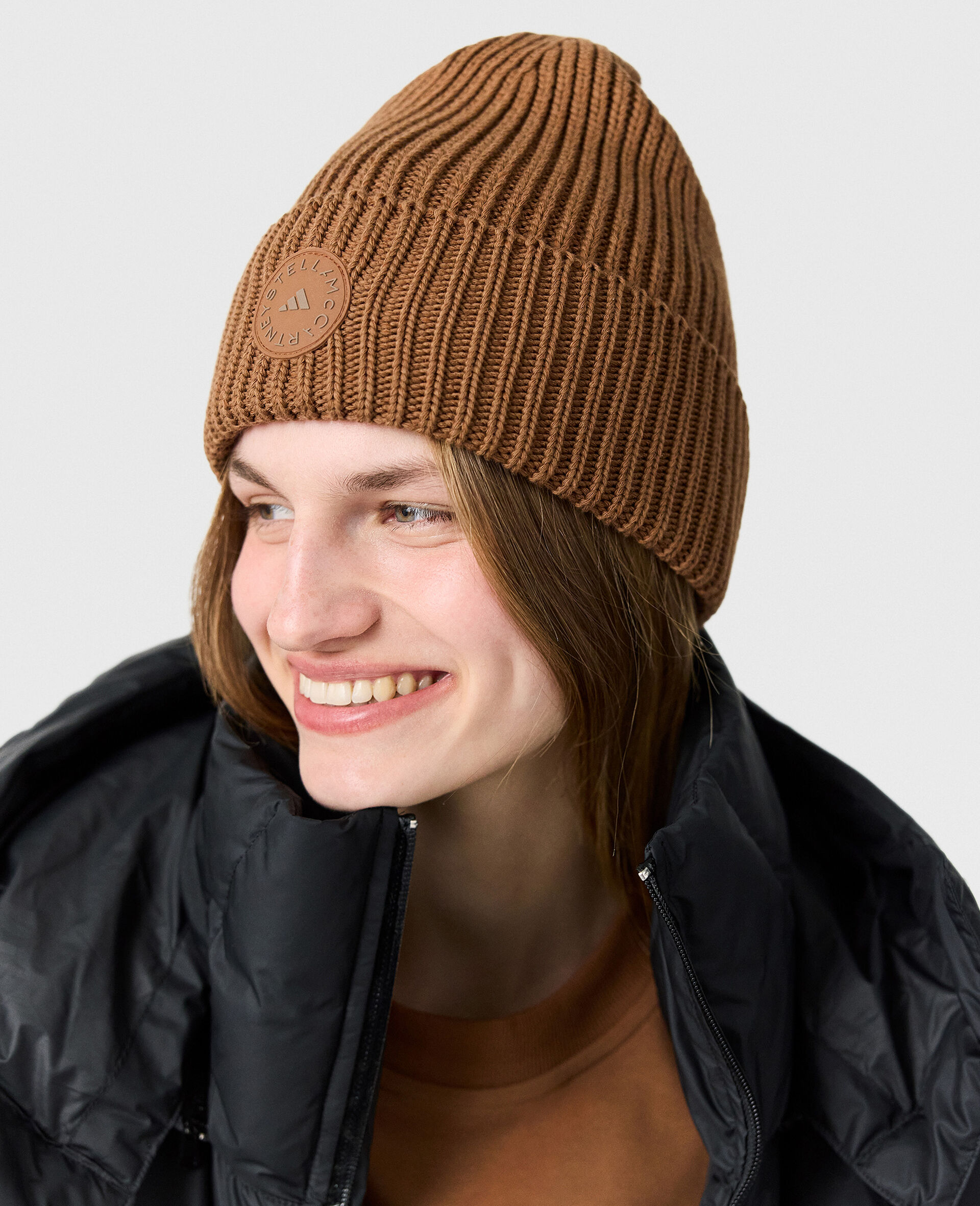 Logo Beanie-Brown-large image number 4