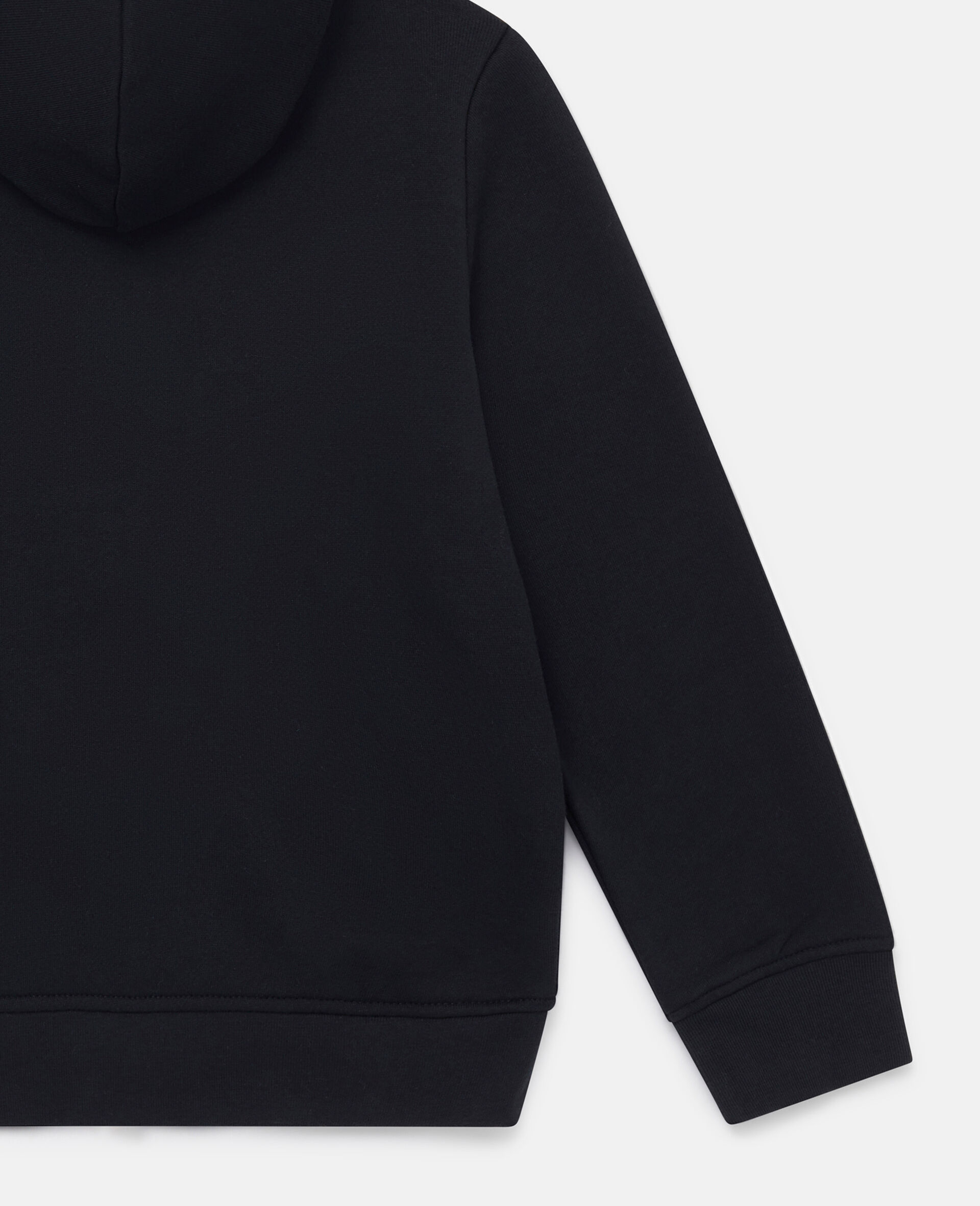 Colour Pop Zip Hoodie-Black-large image number 3