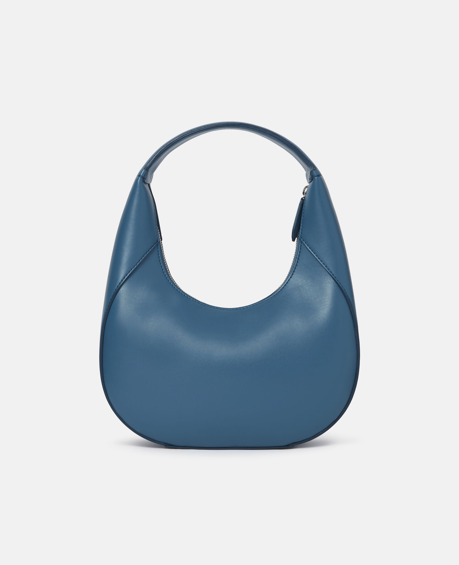Small Stella Logo Hobo Shoulder Bag-Blue-large image number 2