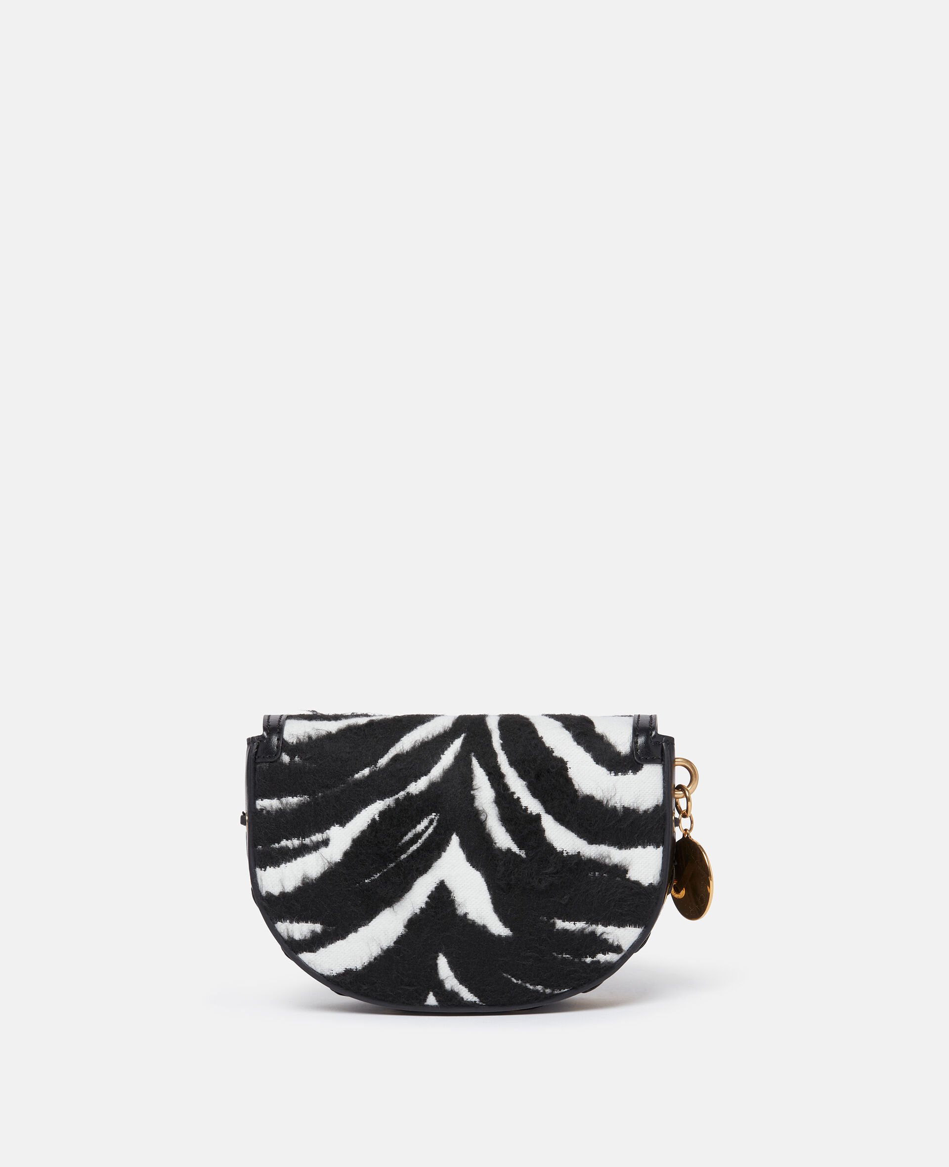 Frayme Tiger Pattern Shoulder Bag-White-large image number 3