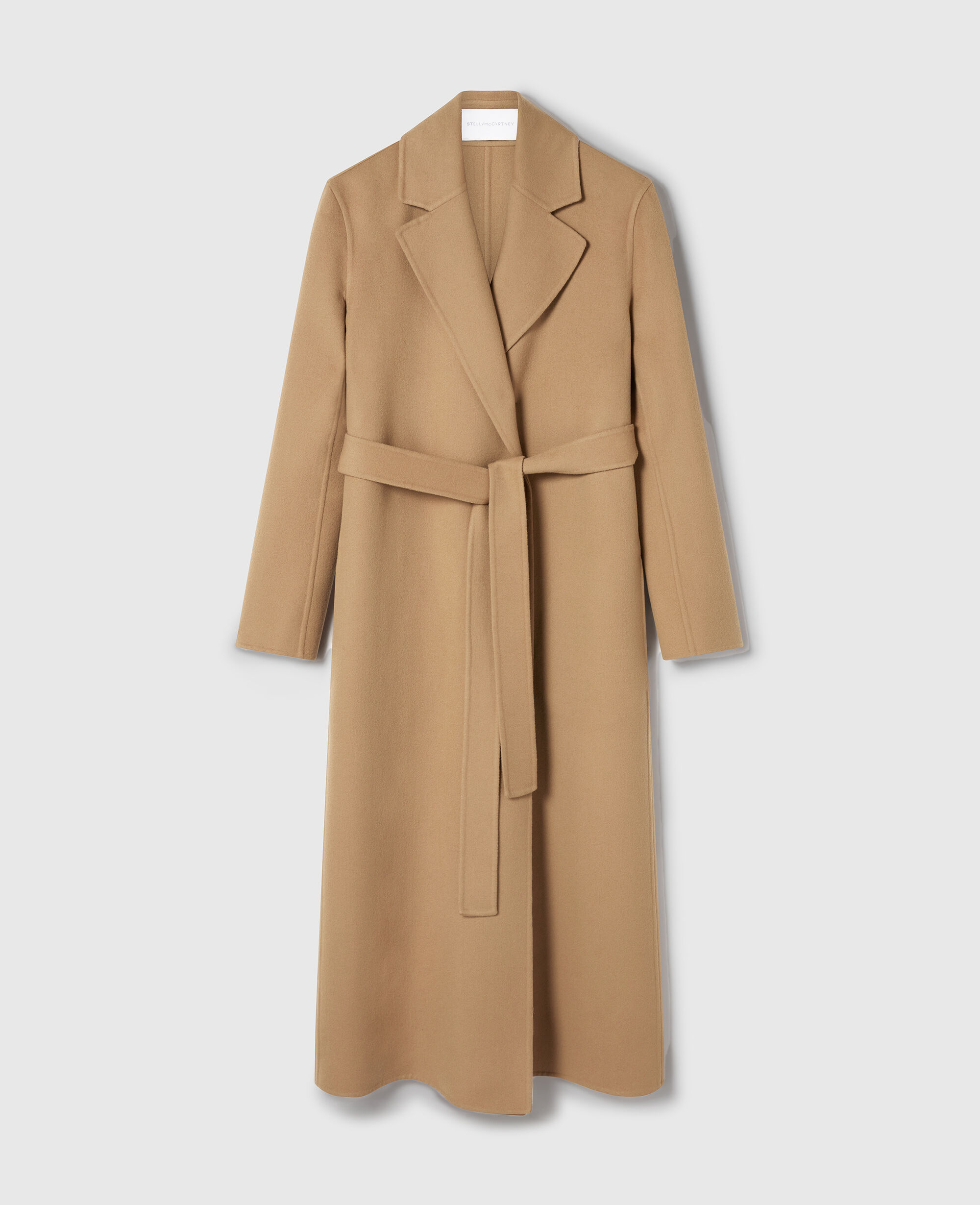 ジャケット・アウター STELLA McCARTNEY/ WOOL MELTON COAT Stella McCartney Wool Melton Zip Coat Cotton Nylon Double