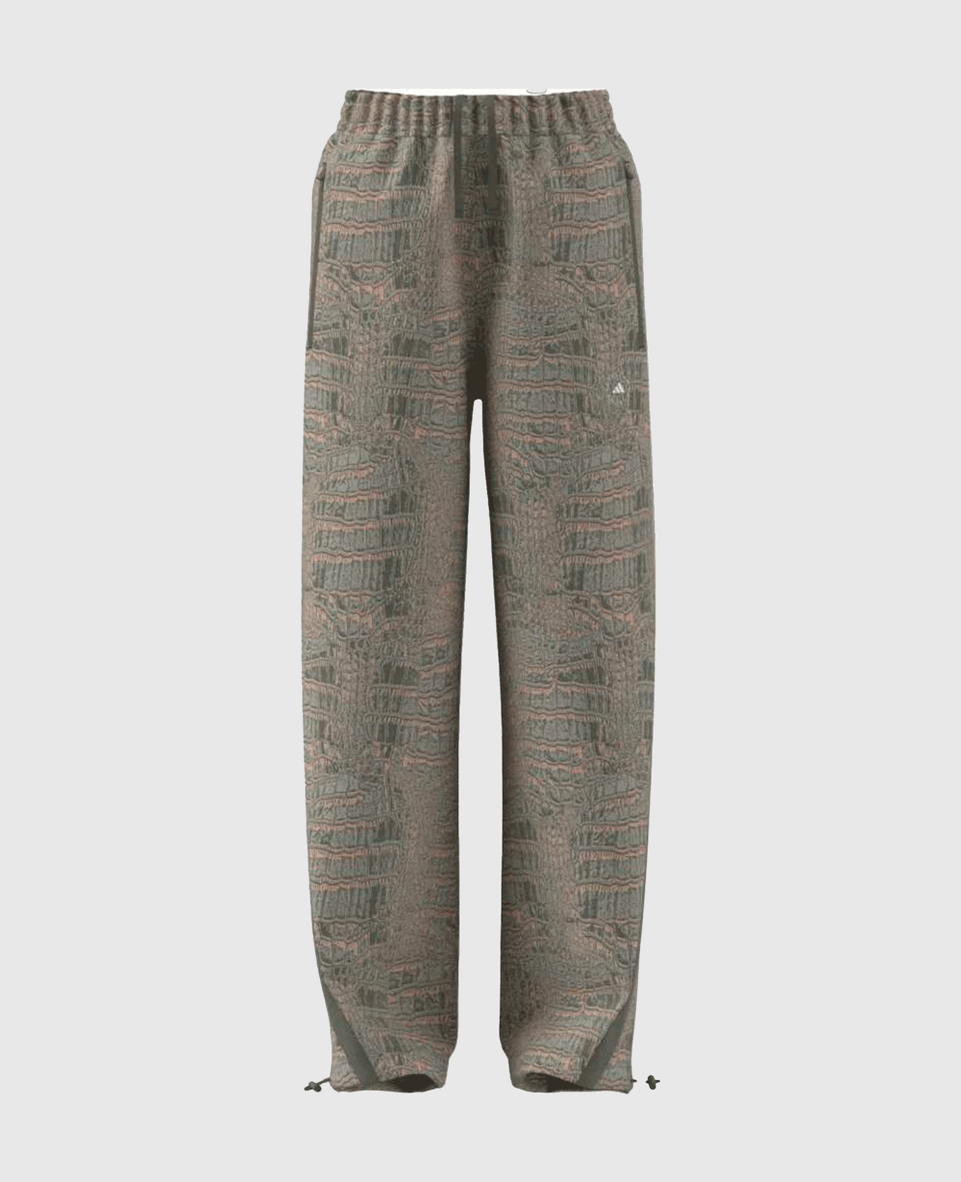 Pantalon de survetement tisse avec logo imprime-Beige-large image number 8