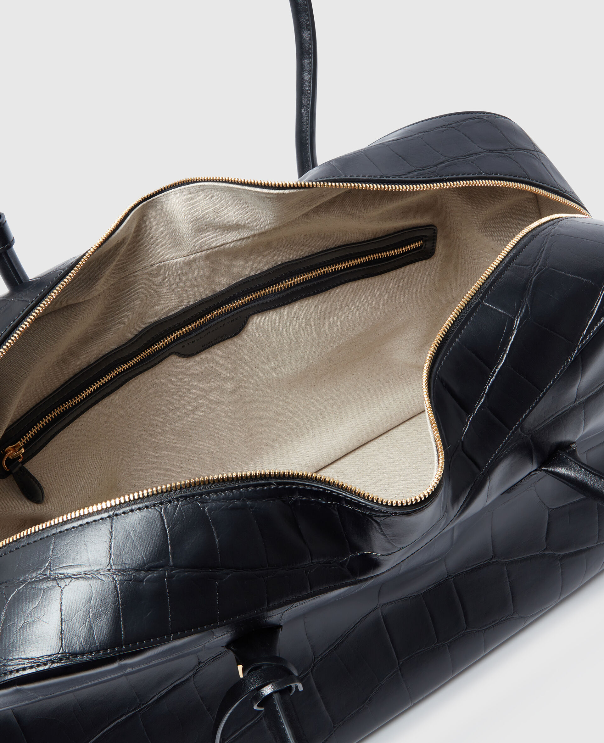 Sac de voyage embosse crocodile Ryder-Noir-large image number 4