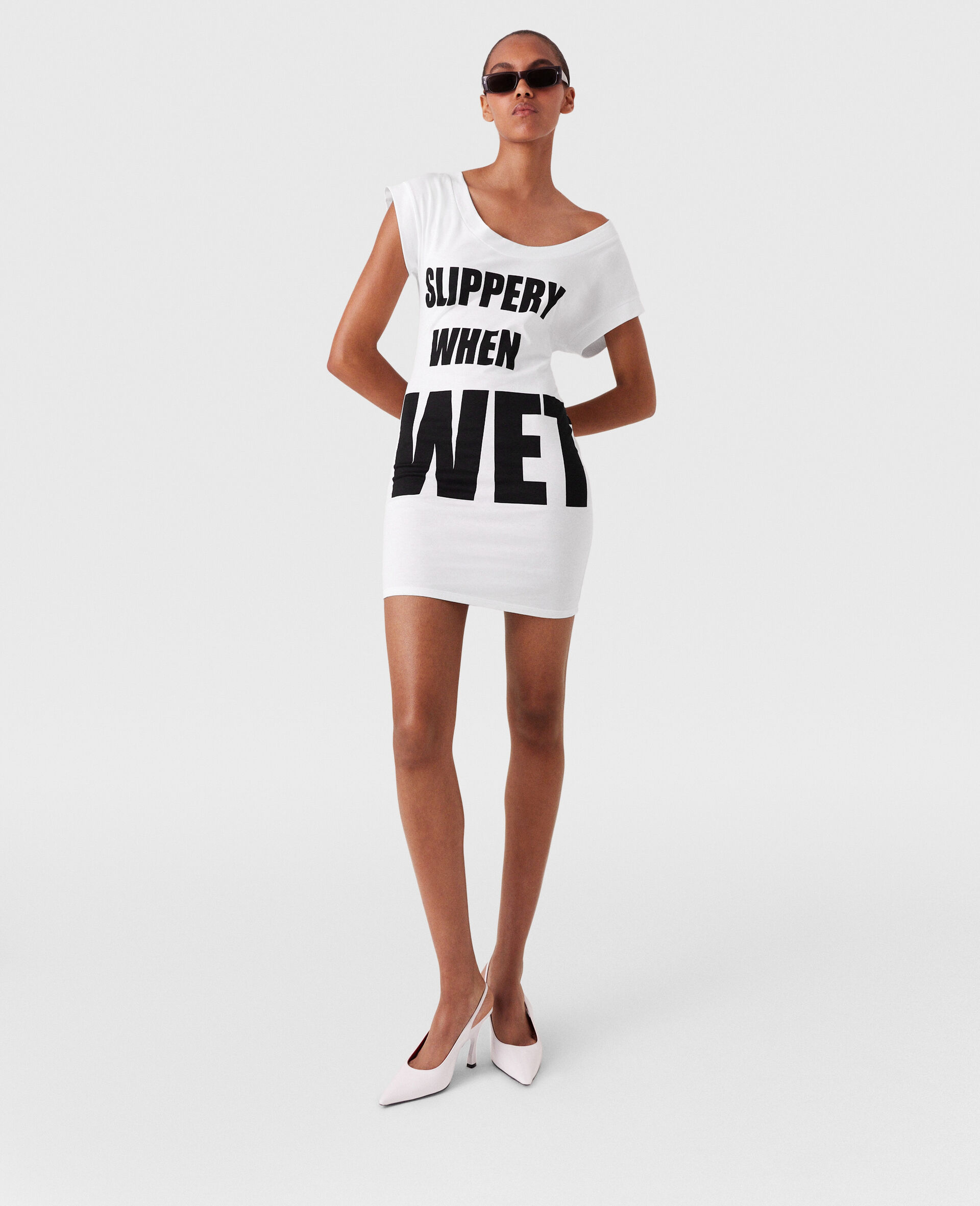 Slippery When Wet Dress-Black-large image number 4