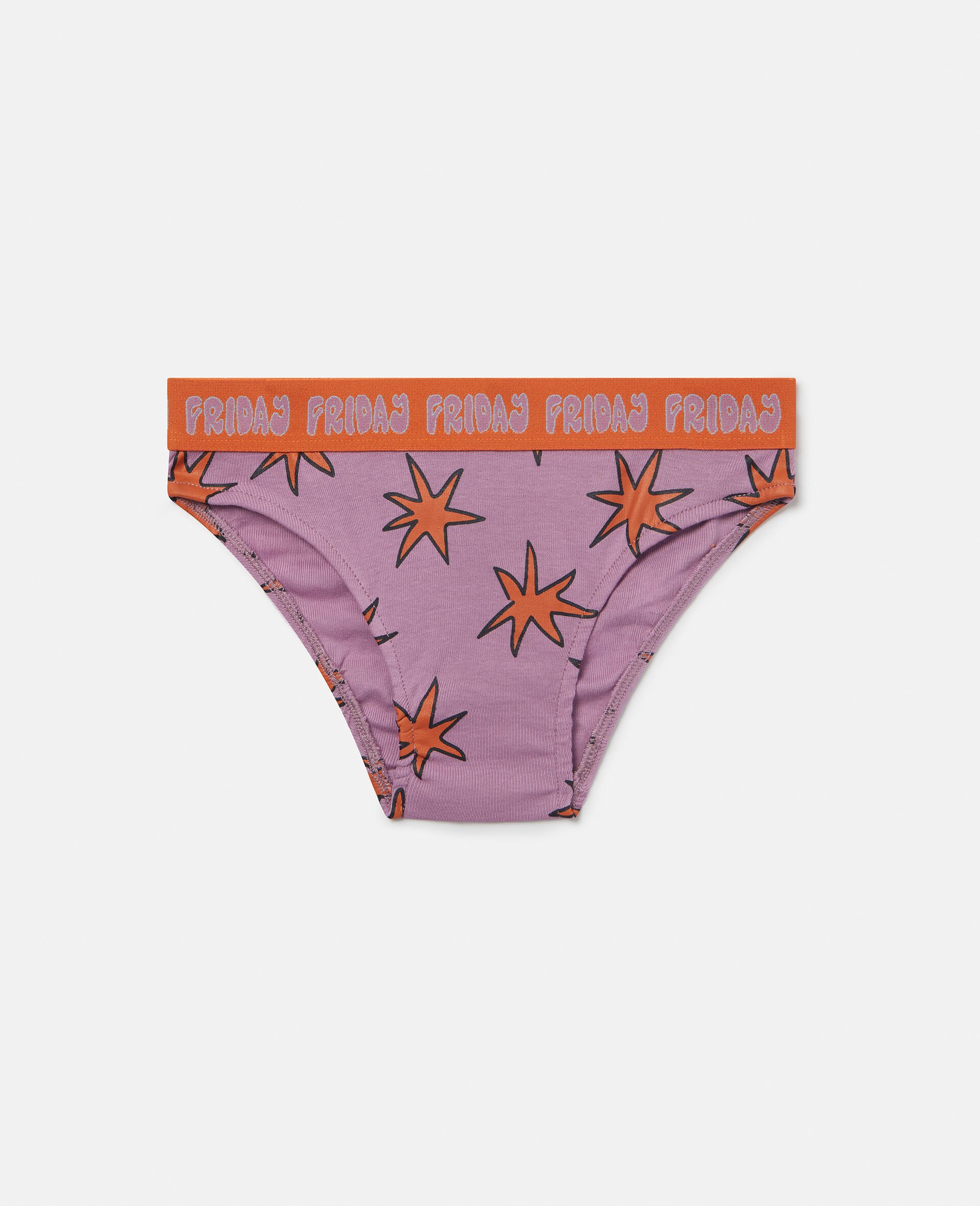 7 Pack of Star Print Briefs-Multicolour-large 7 Pack of Star Print Briefs-Multicolour-large image number 1