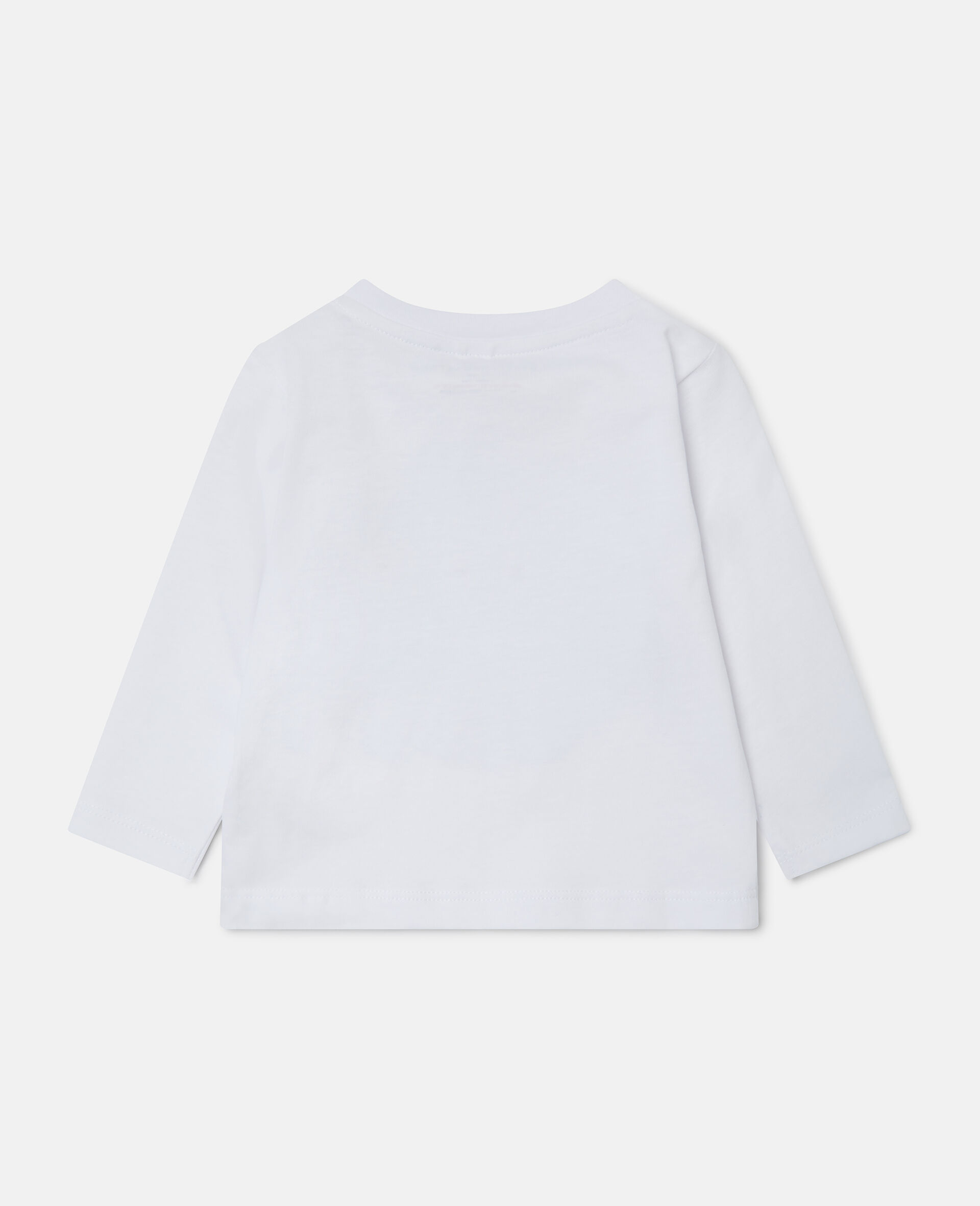 Monster Graphic Long-Sleeve Top-White-large image number 2