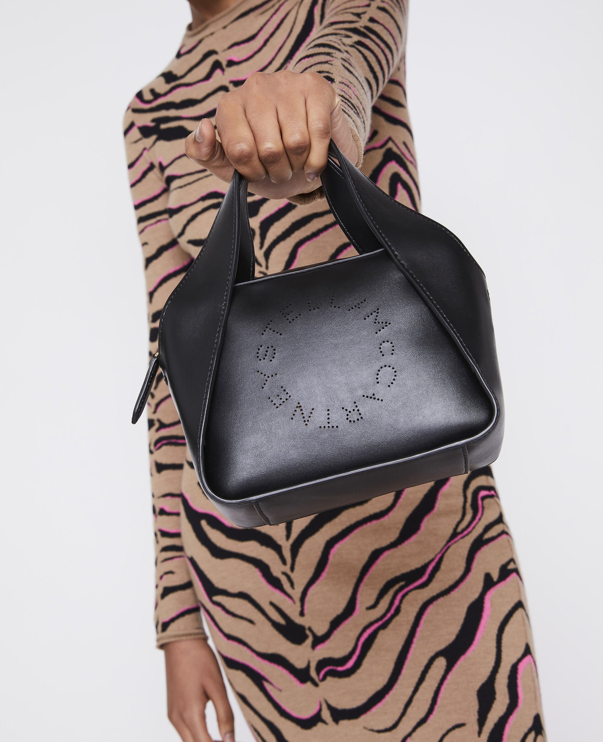 Stella Logo 迷你斜挎包 -黑色-large image number 3