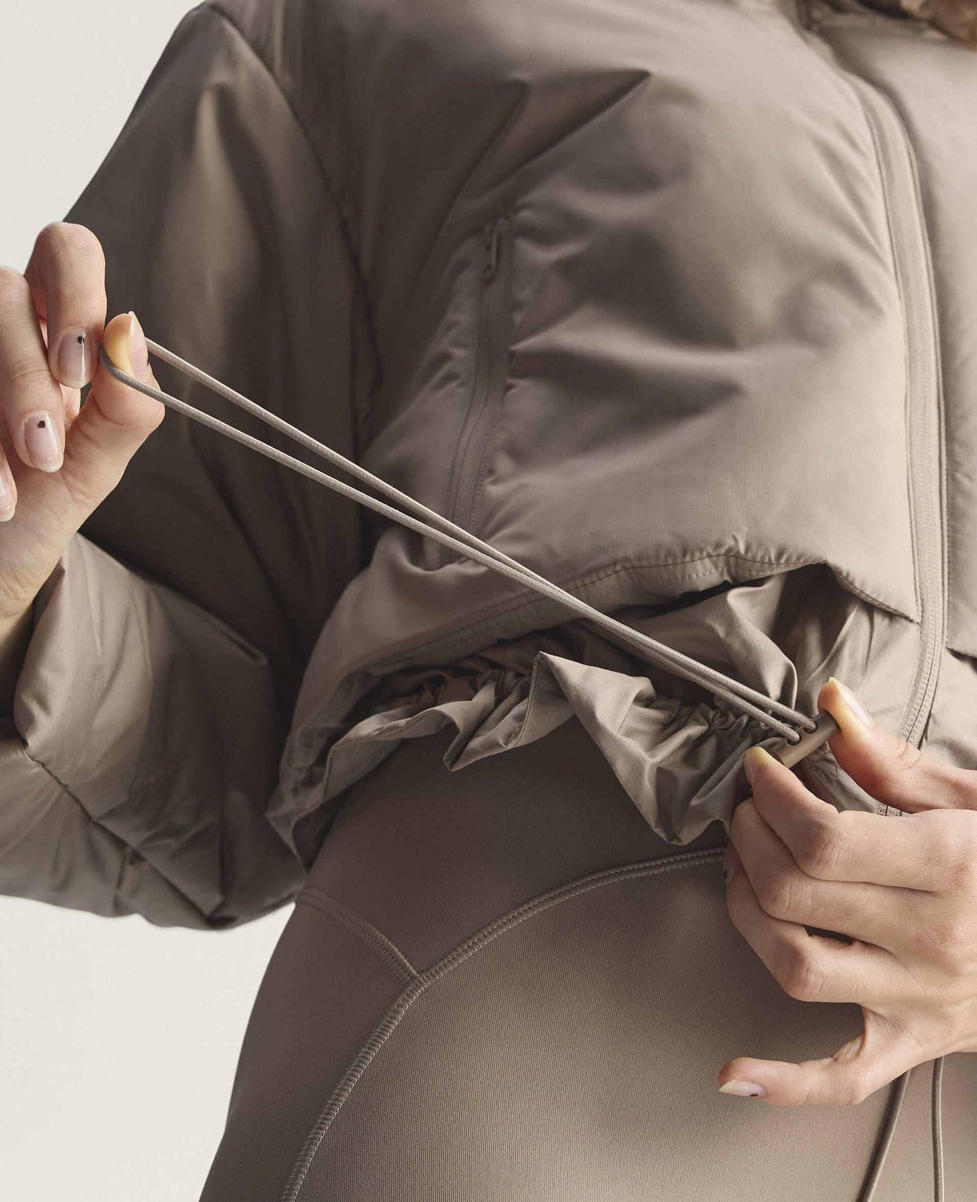 Giacca Termica Imbottita-Marrone-large image number 2