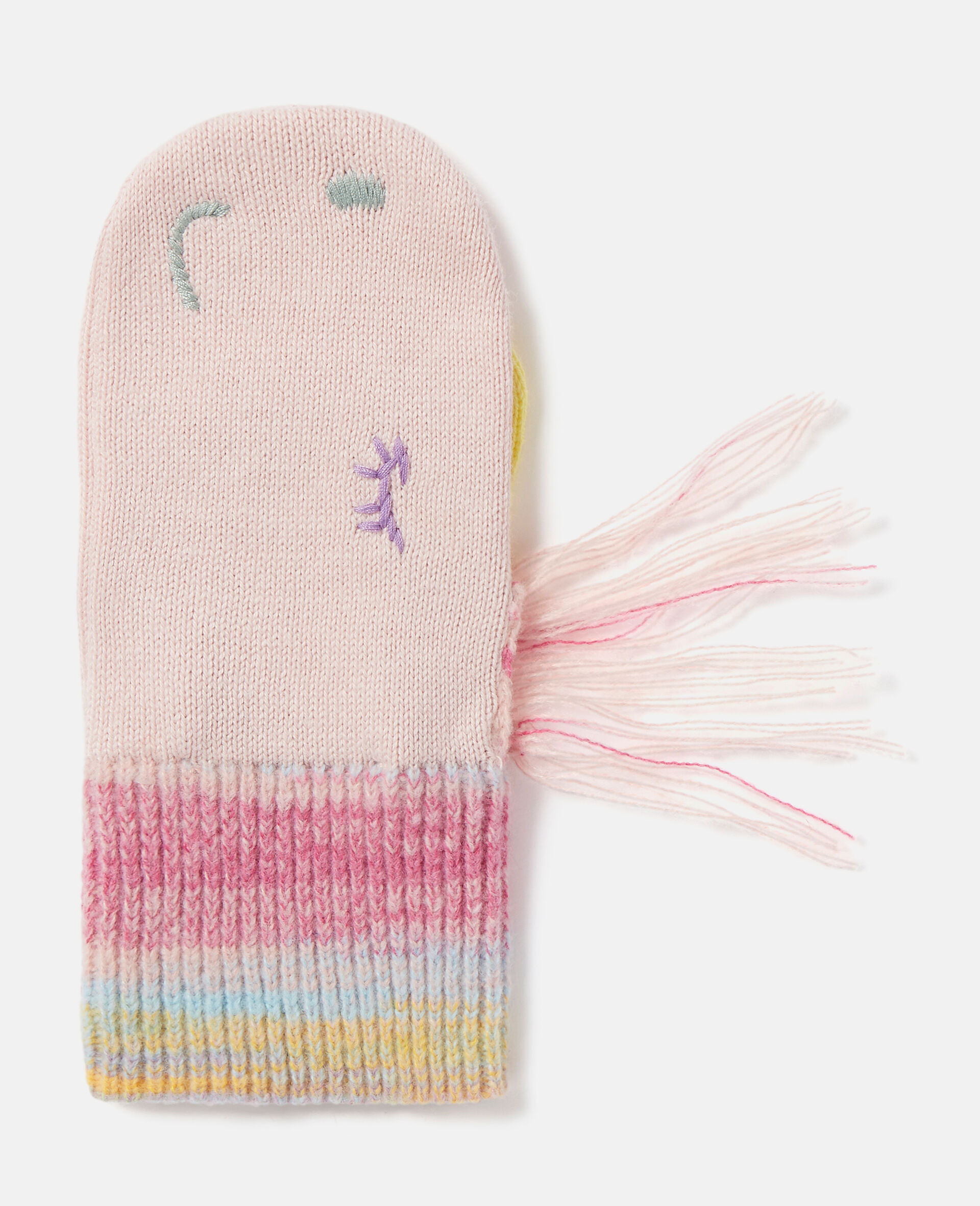 Rainbow Unicorn Mittens-Blue-large image number 0