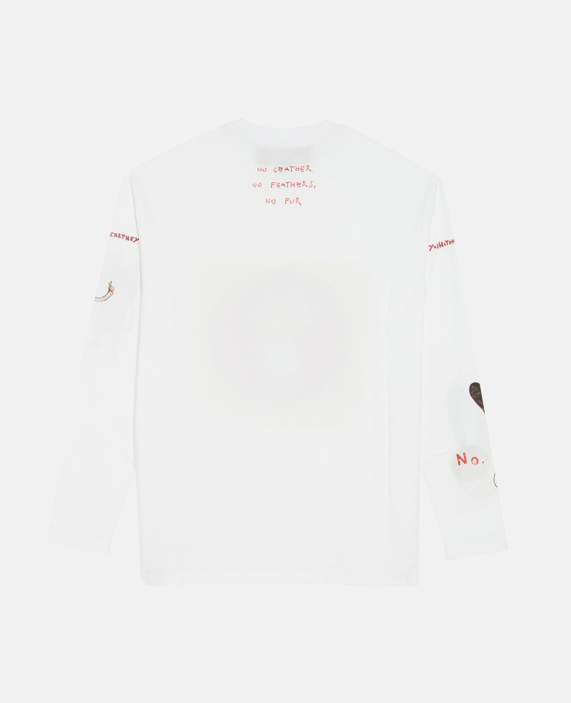 ロンサム パピー プリント Tシャツ-ホワイト-model ロンサム パピー プリント Tシャツ-ホワイト-model