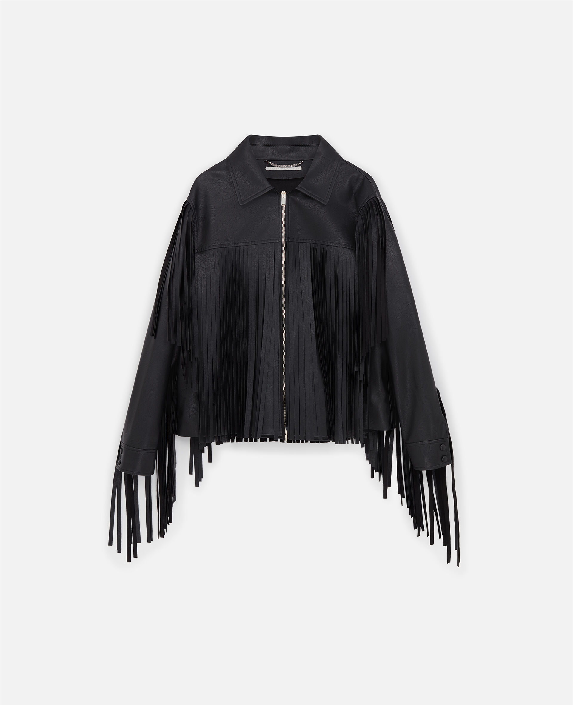 Fringe Alter Mat Jacket-Black-large image number 0