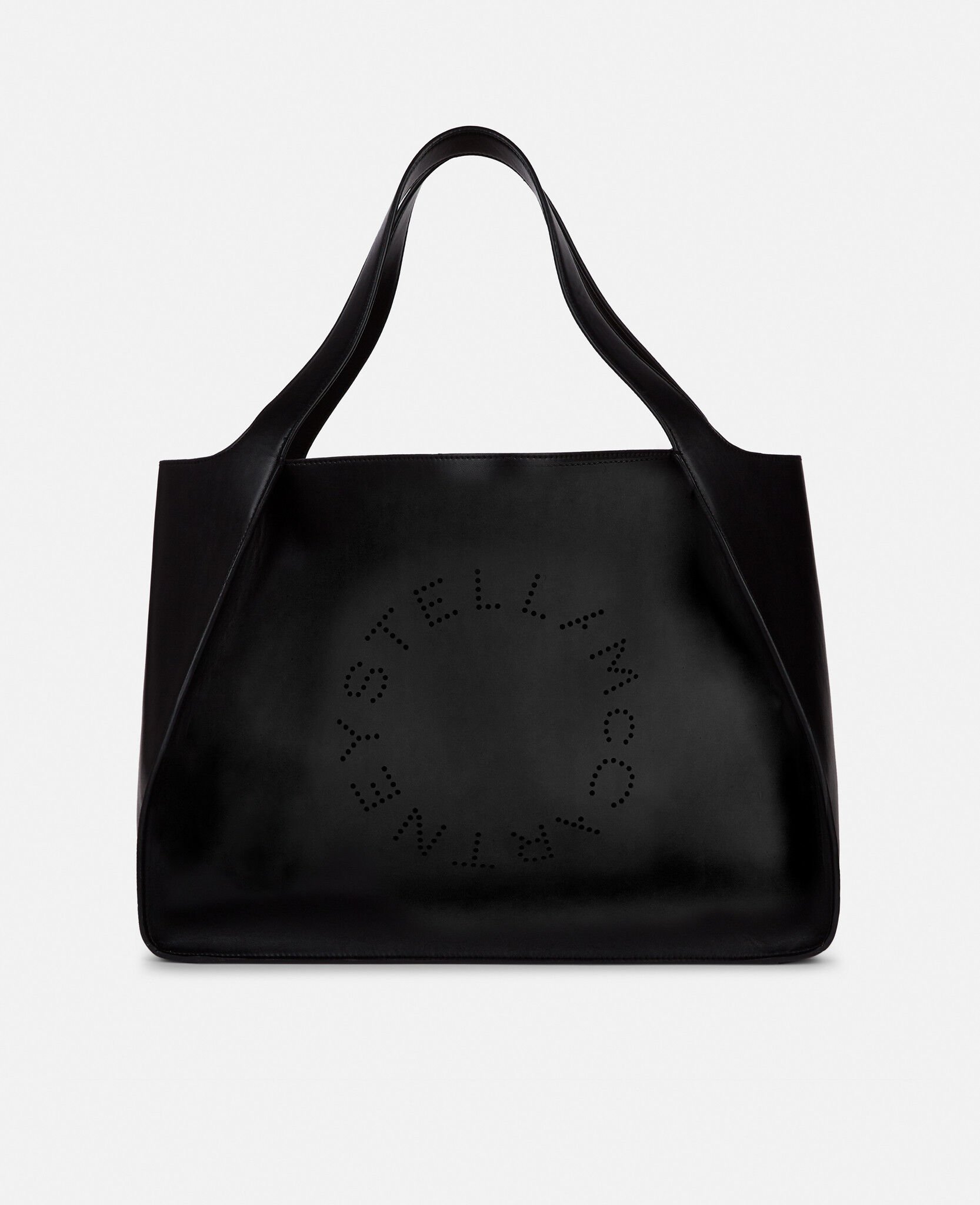 【正規逆輸入品】 Women Black Logo Tote Bag | Stella McCartney US バッグ