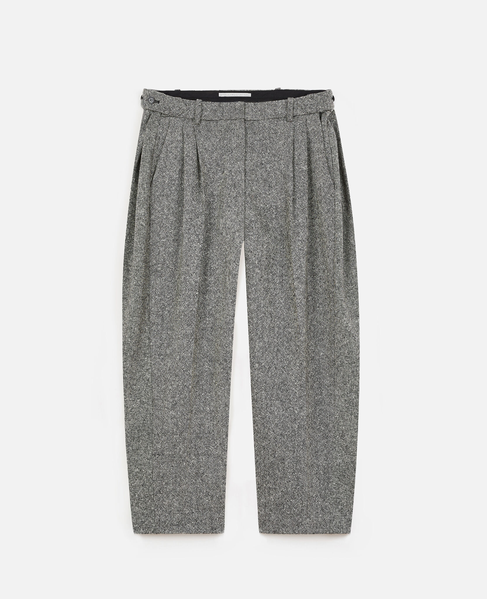 Women Grey Melange ドーソン ウールパンツ | Stella McCartney JP Women Grey Melange ドーソン ウールパンツ | Stella McCartney JP