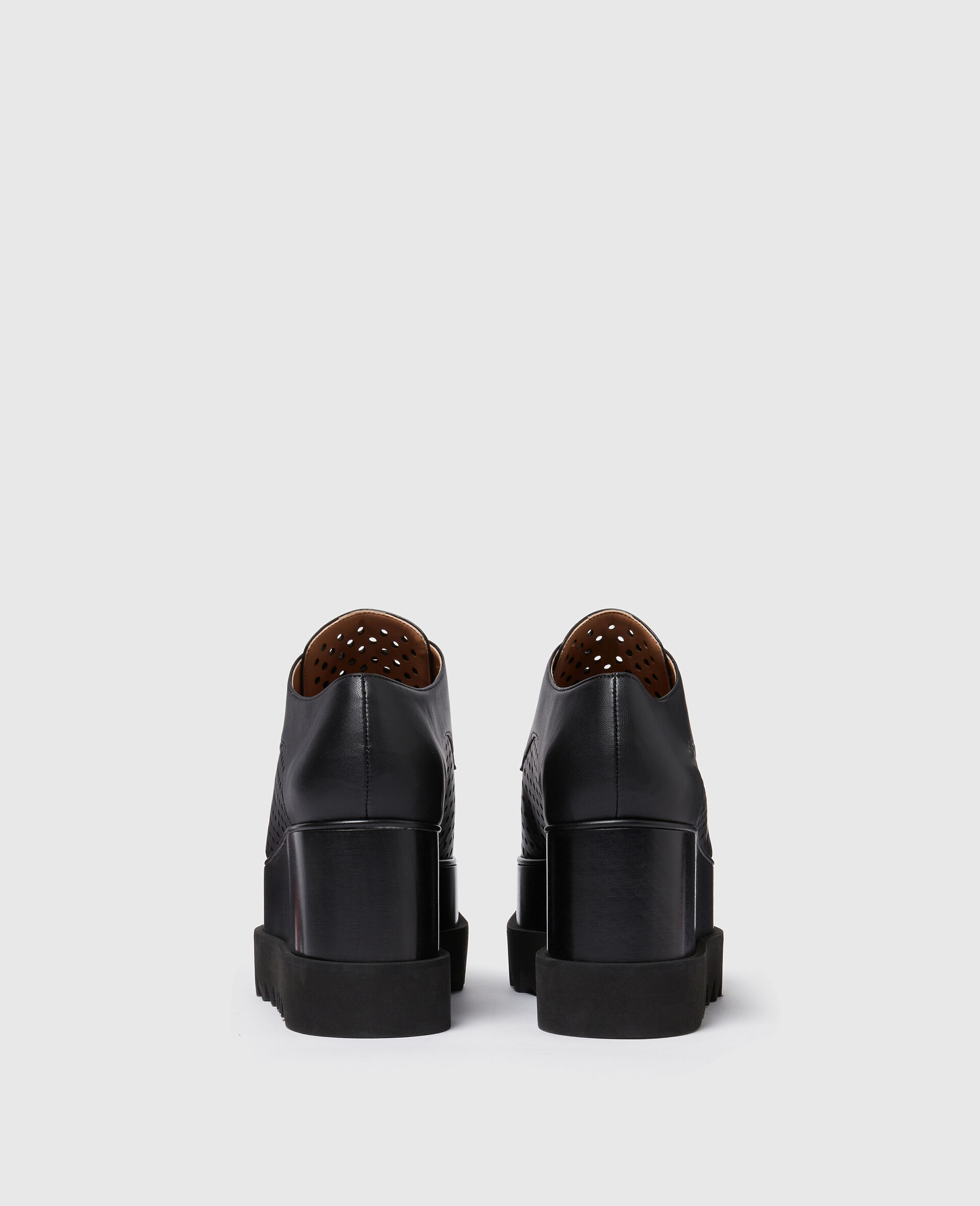 Elyse Perforated Platforms-Black-large image number 2