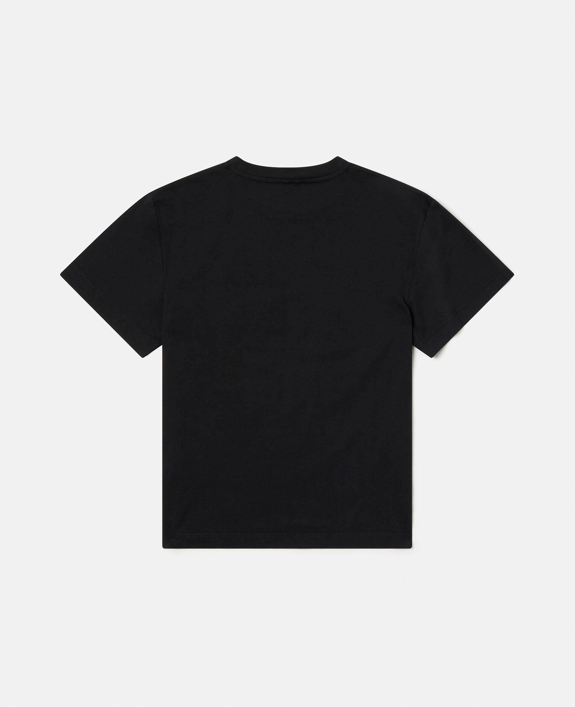 ステラロゴ アクティブ オーバーサイズ Tシャツ-ブラック-large image number 2