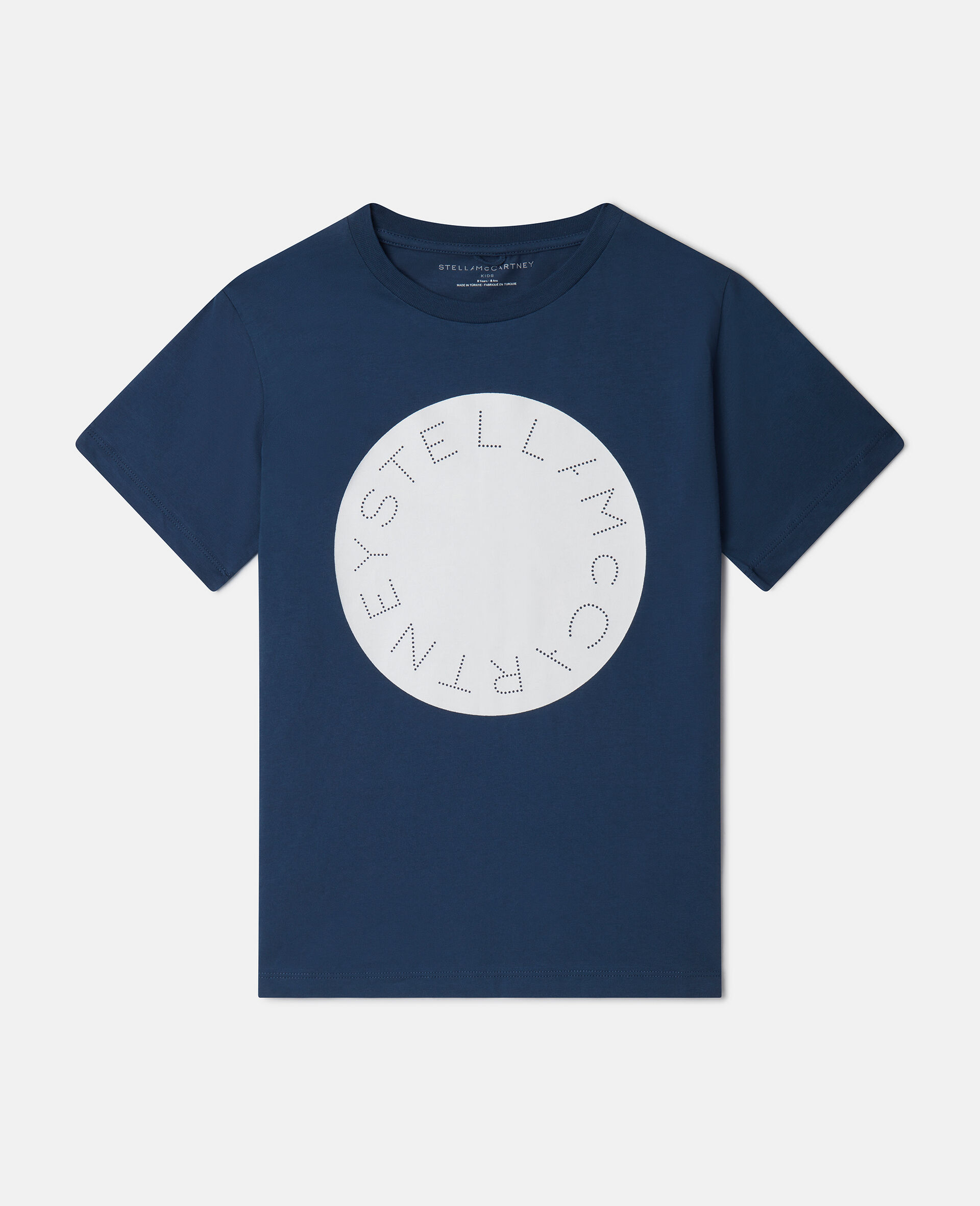 Medallion Logo Disc T-Shirt-Blue-large image number 0