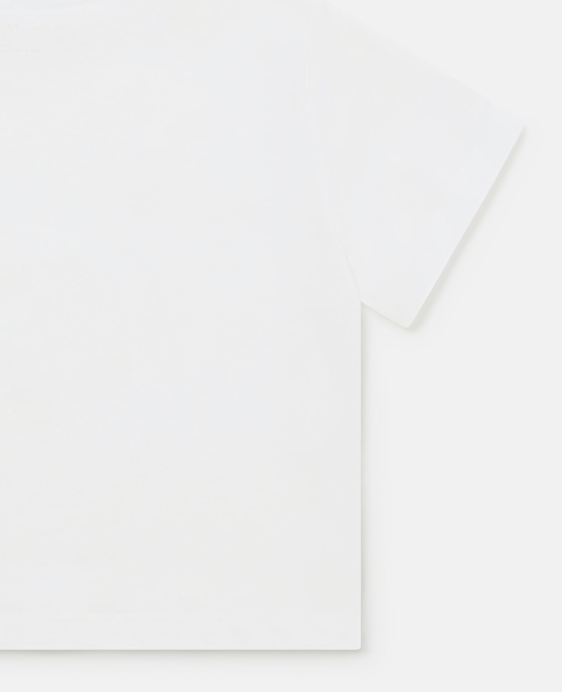 Logo Motif T-Shirt-White-large image number 3